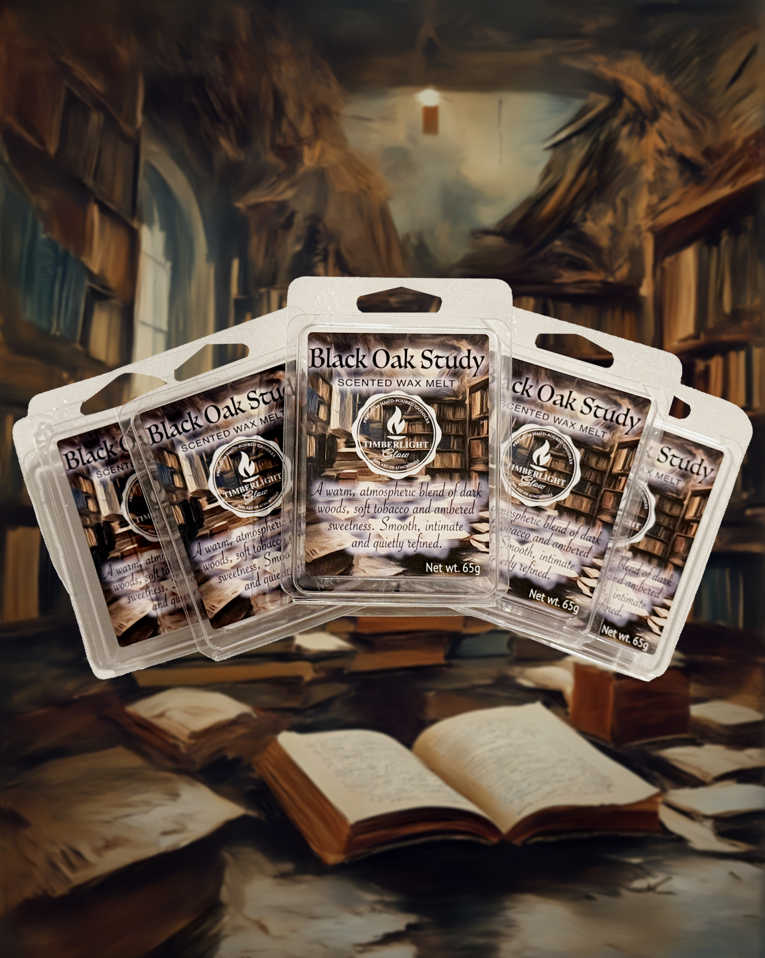 Black Oak Study Wax Melt