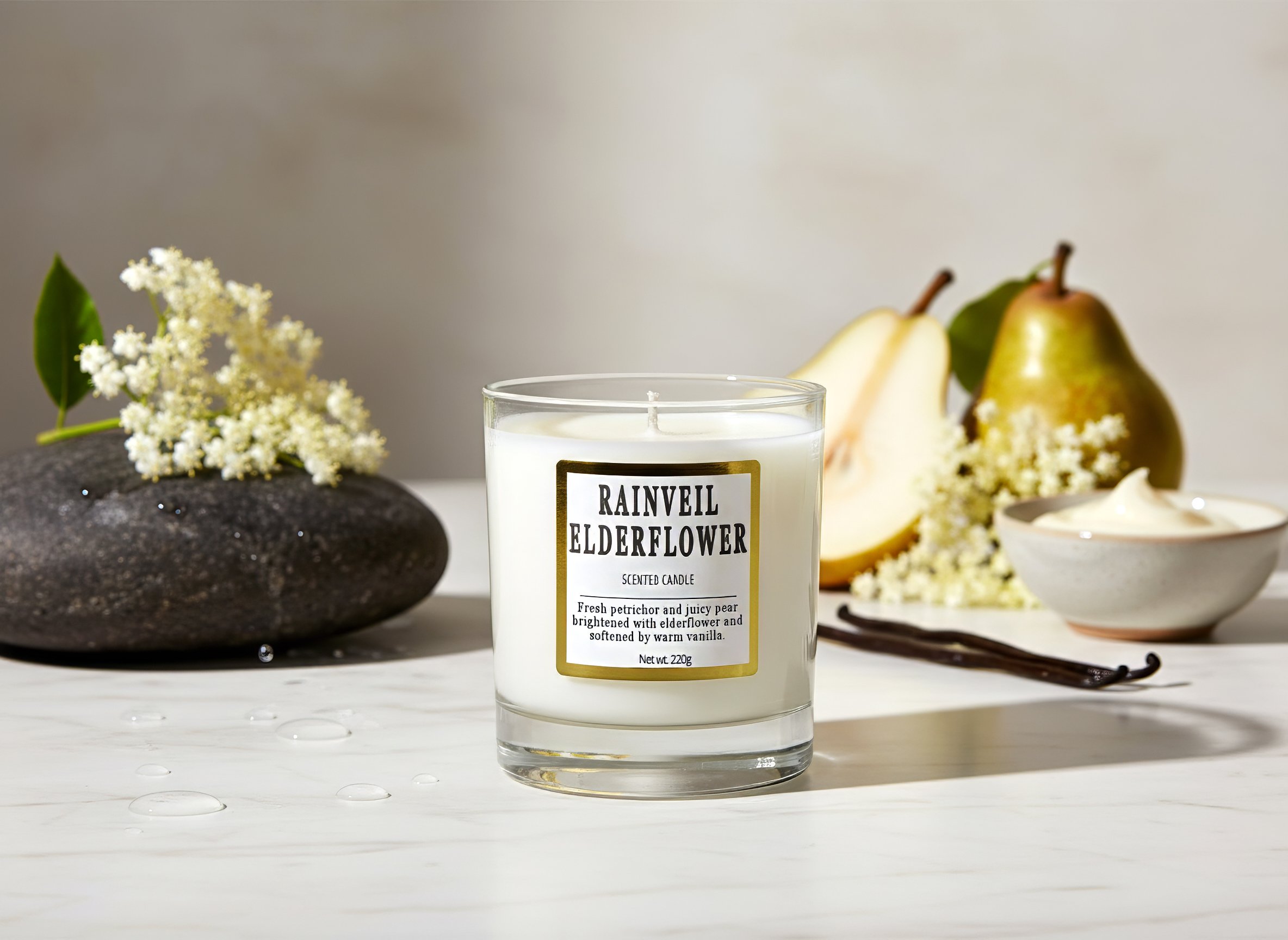 Rainveil Elderflower - Single Pour Edition Candle