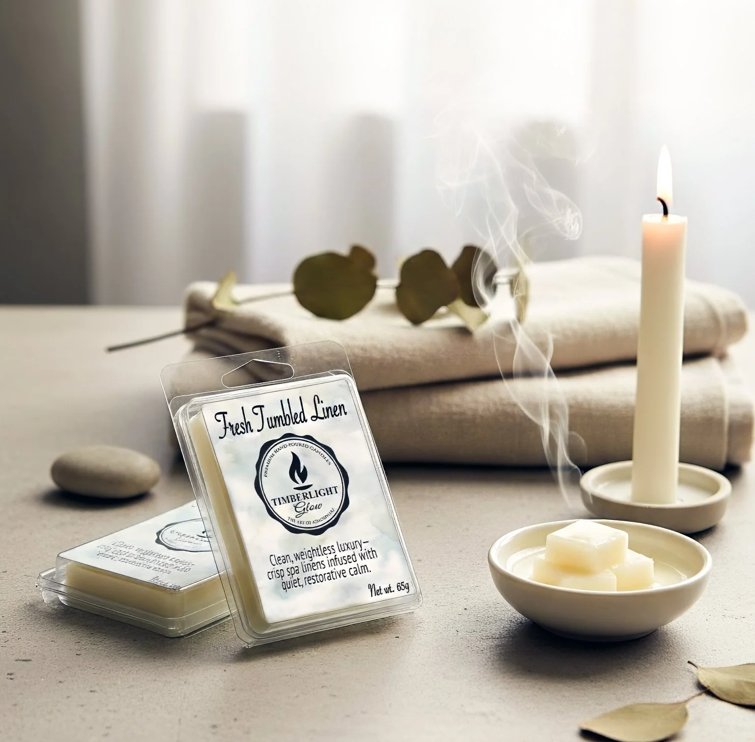 Fresh Tumbled Linen Wax Melt