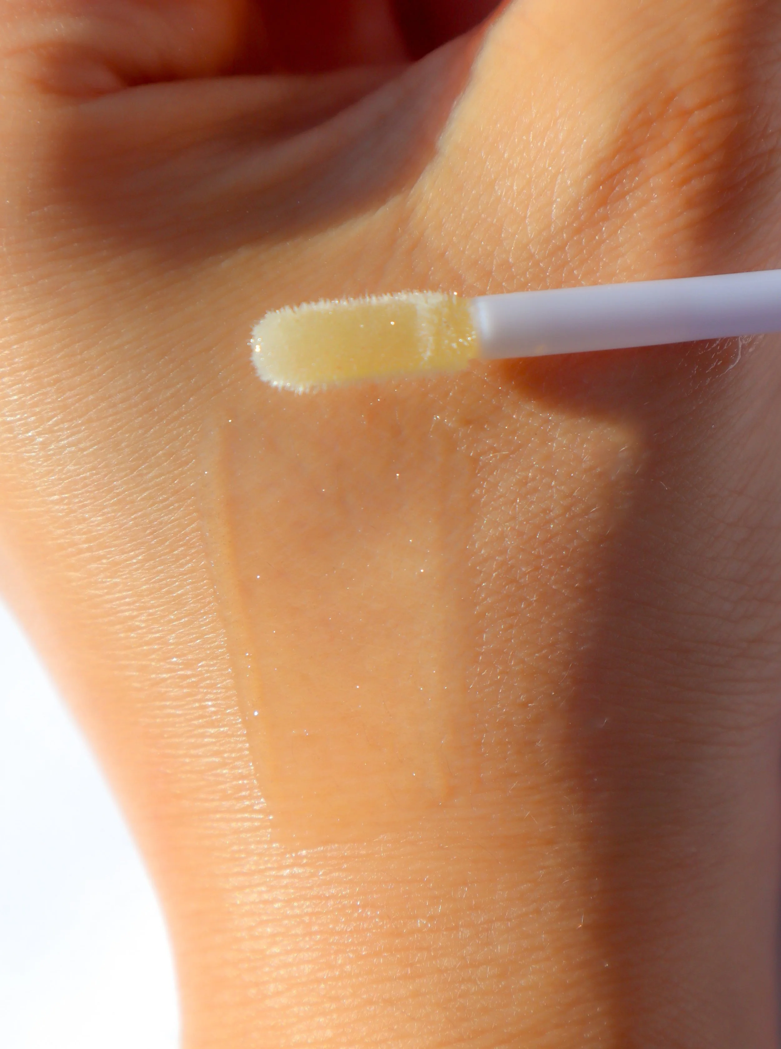 clear lip shimmer makeup product organic cosmetics