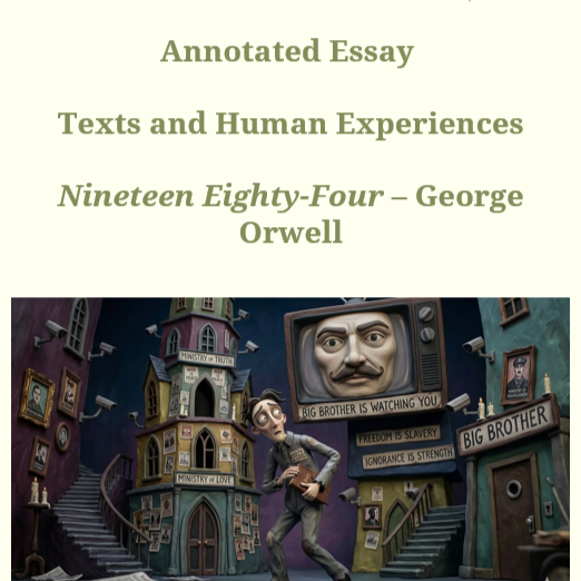 Annotated Essay: Nineteen Eighty-Four