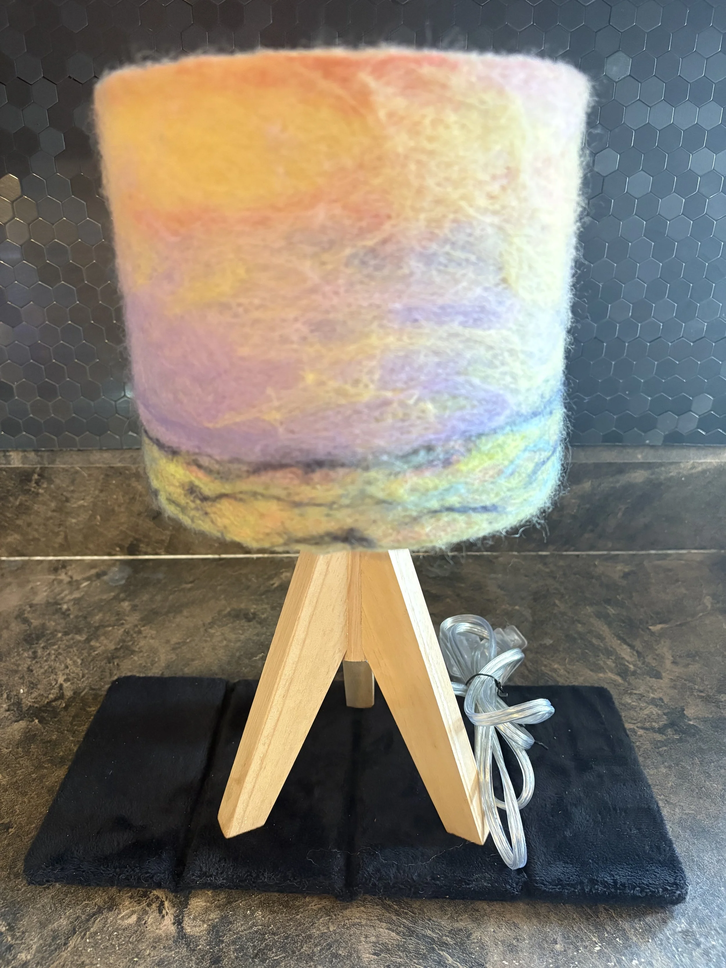 WET FELTED LAMP