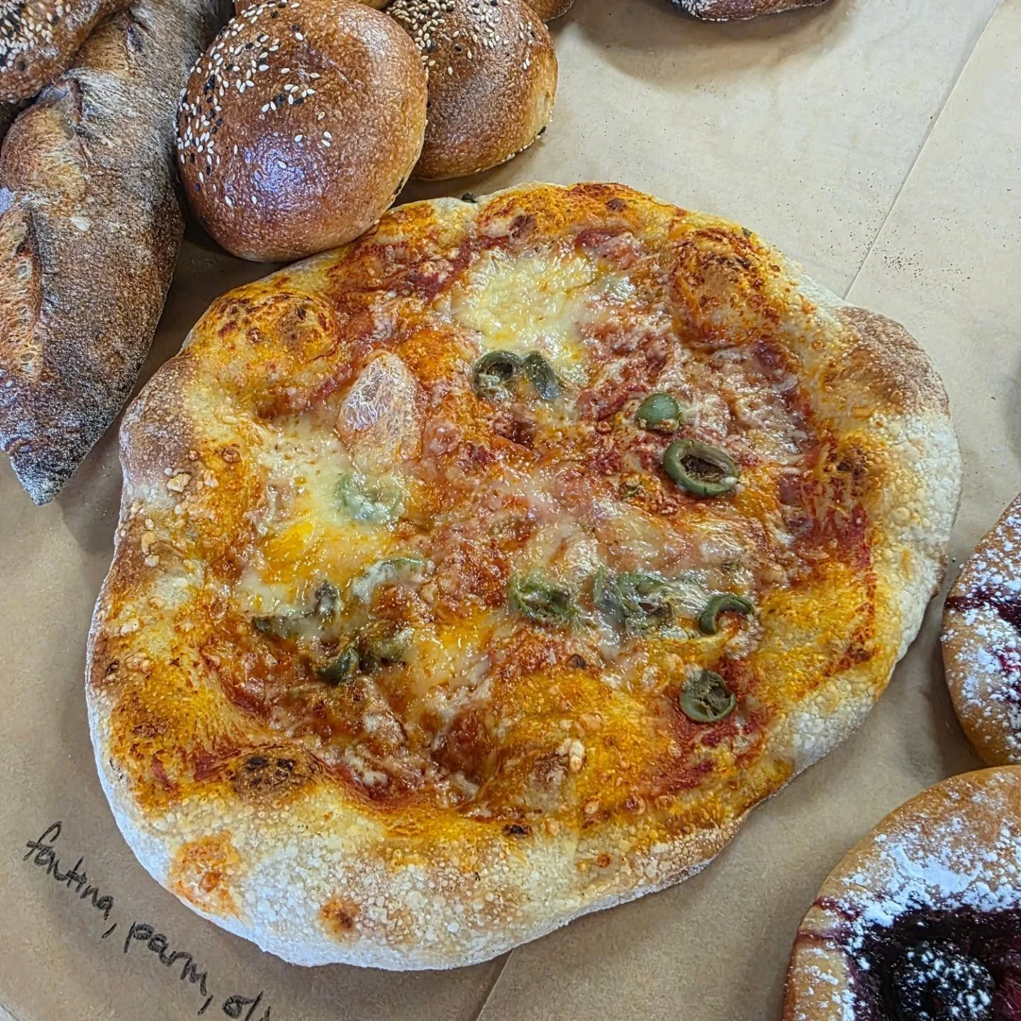 Paul made pizzas today!