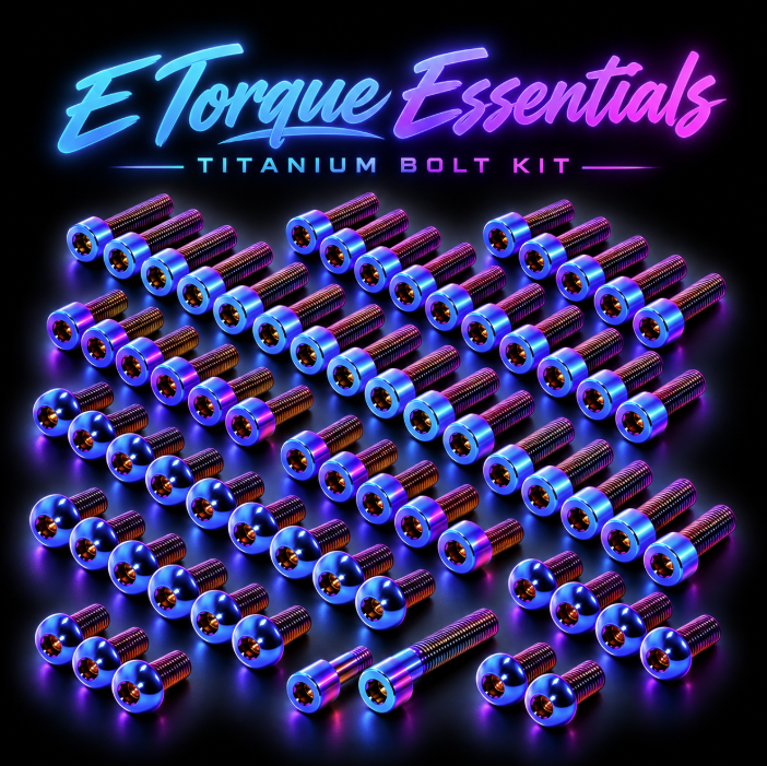 E Ride pro full titanium bolt kit