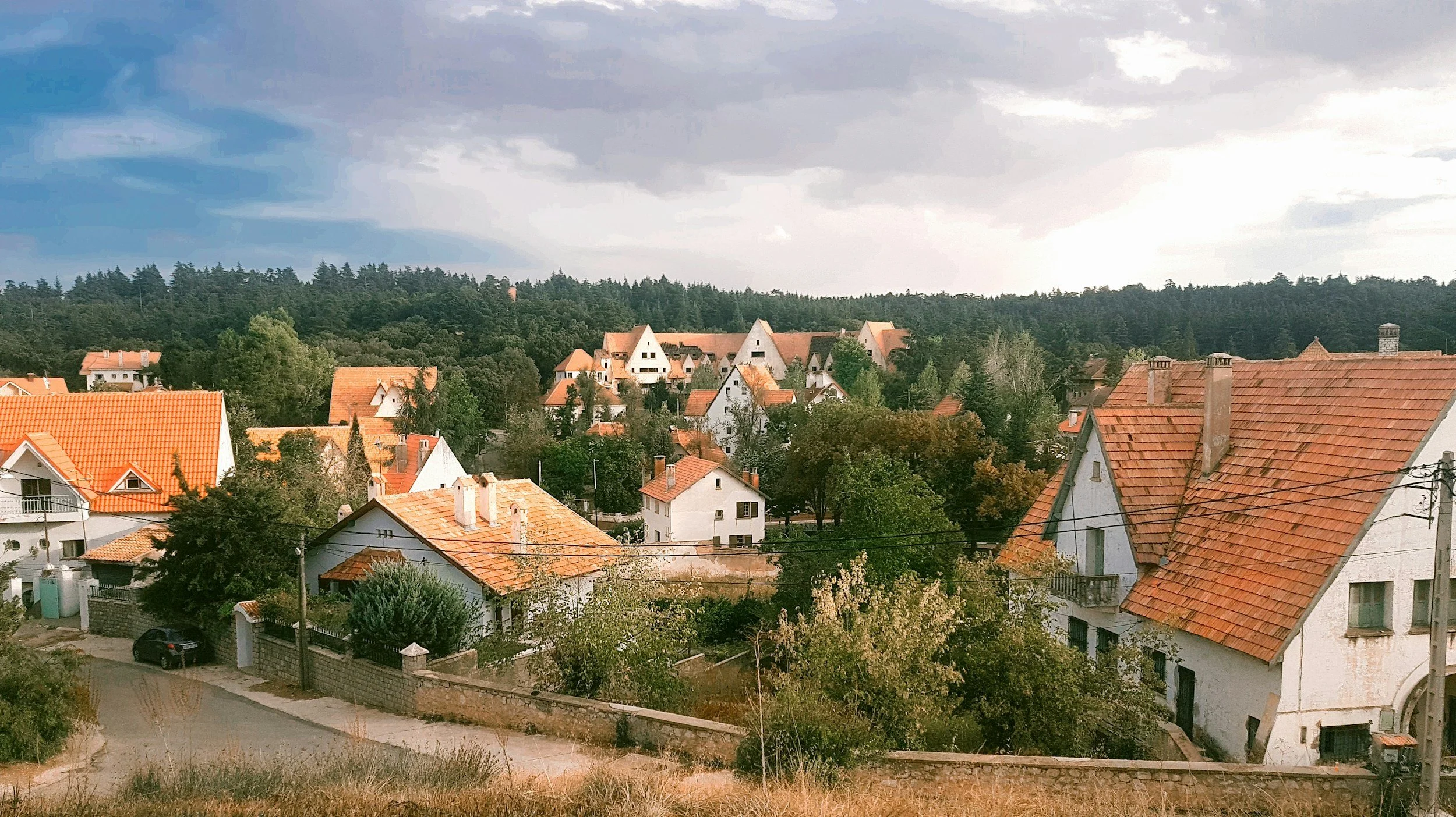 Ifrane Morocco alpine town
