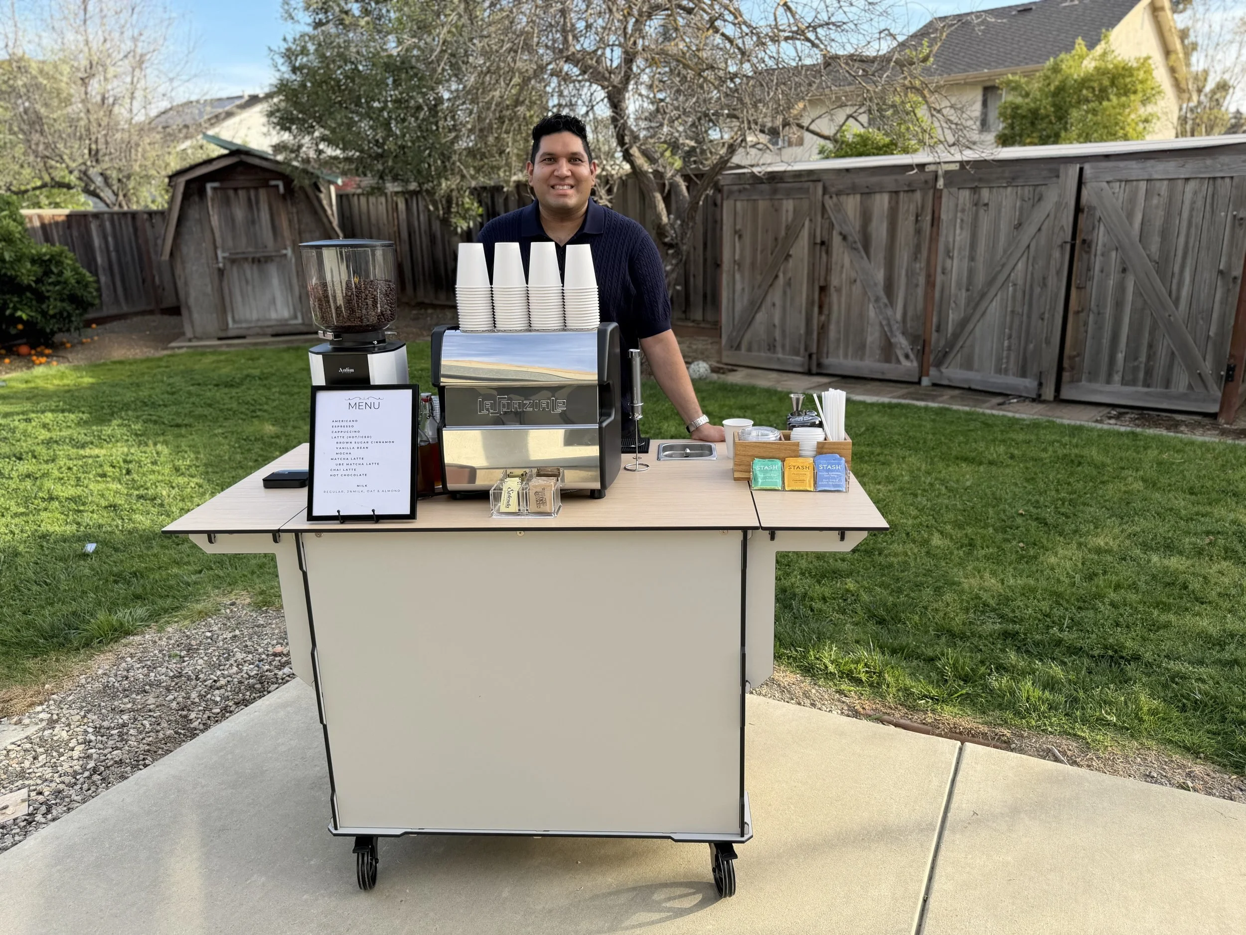 Mobile Espresso Bar Coffee Cart