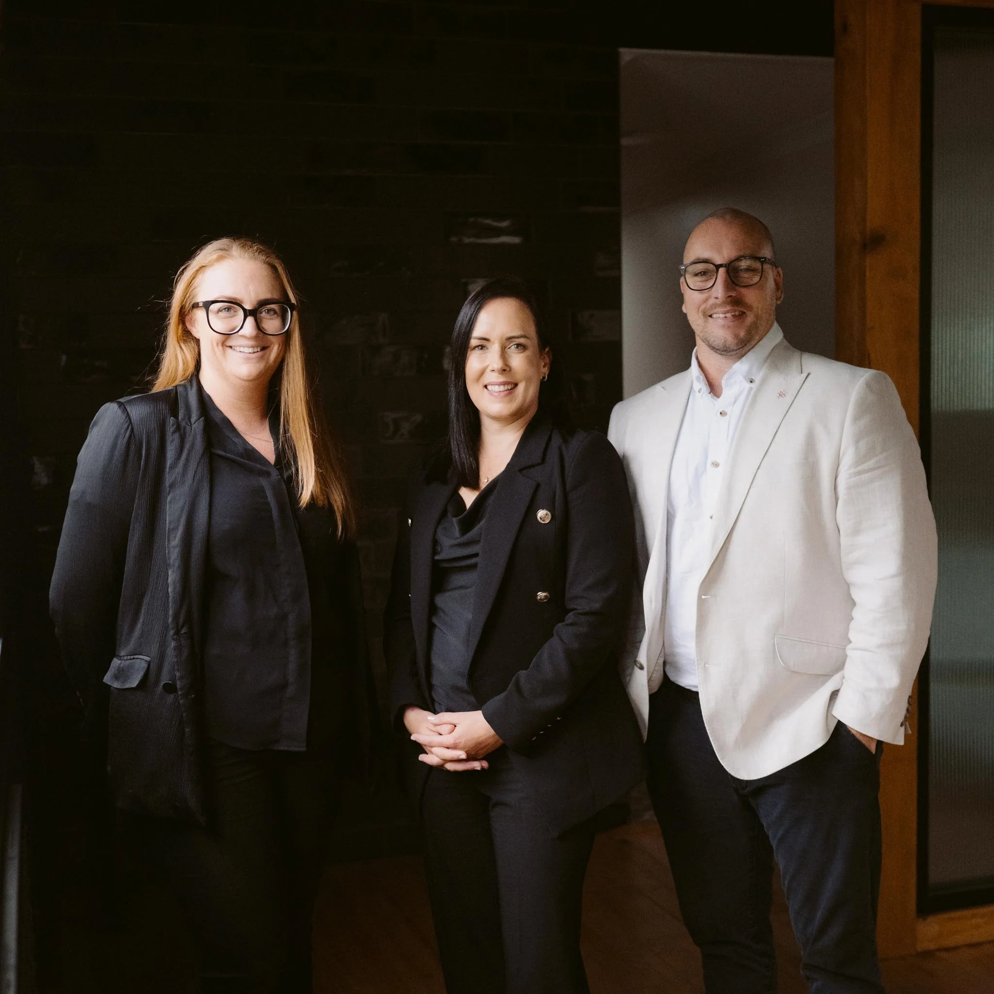 The Advisory's mortgage advisors, Aliesha, Claire and Joel