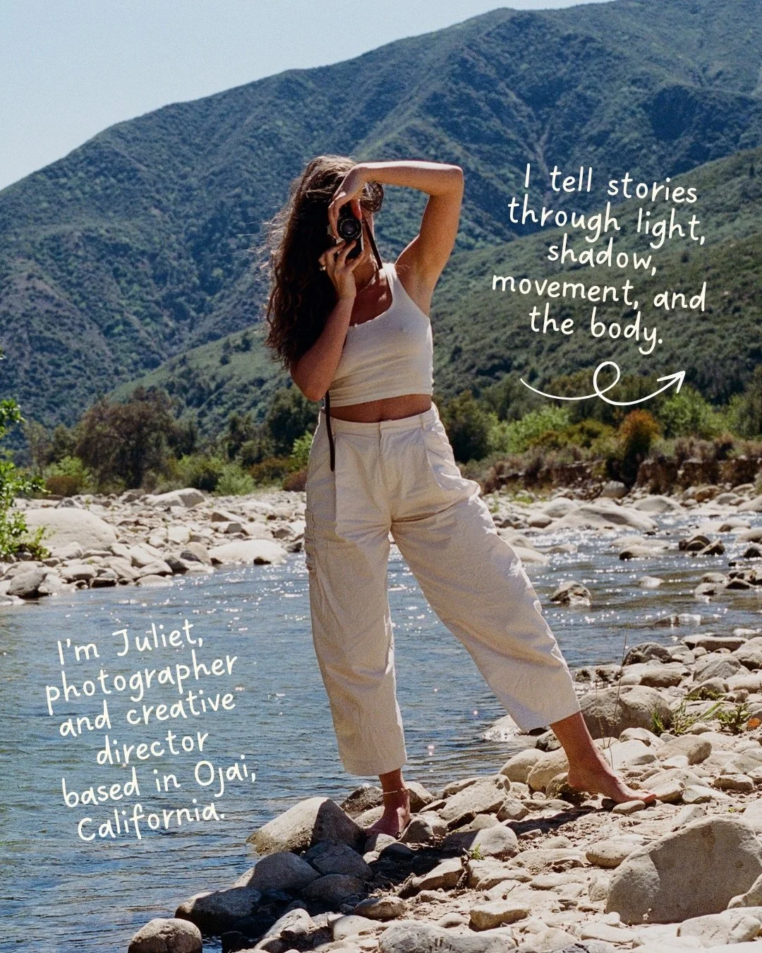 Meet @julietgrace, an embodied brand photographer and creative director who helps people and brands translate who they are into imagery that feels artful, expansive, and deeply personal.

Part visual storyteller and part creative guide, she brings a 