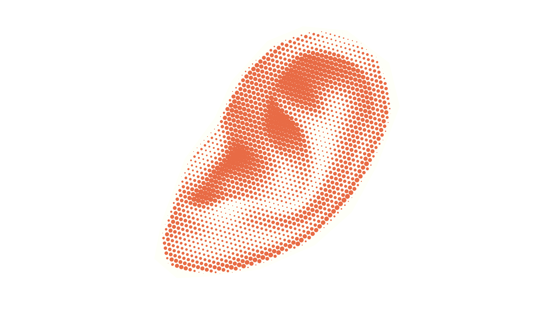 Graphic of a pill capsule with a white outline and orange tan dots inside, displaying the number 2 on one side and the letter Z on the other side.
