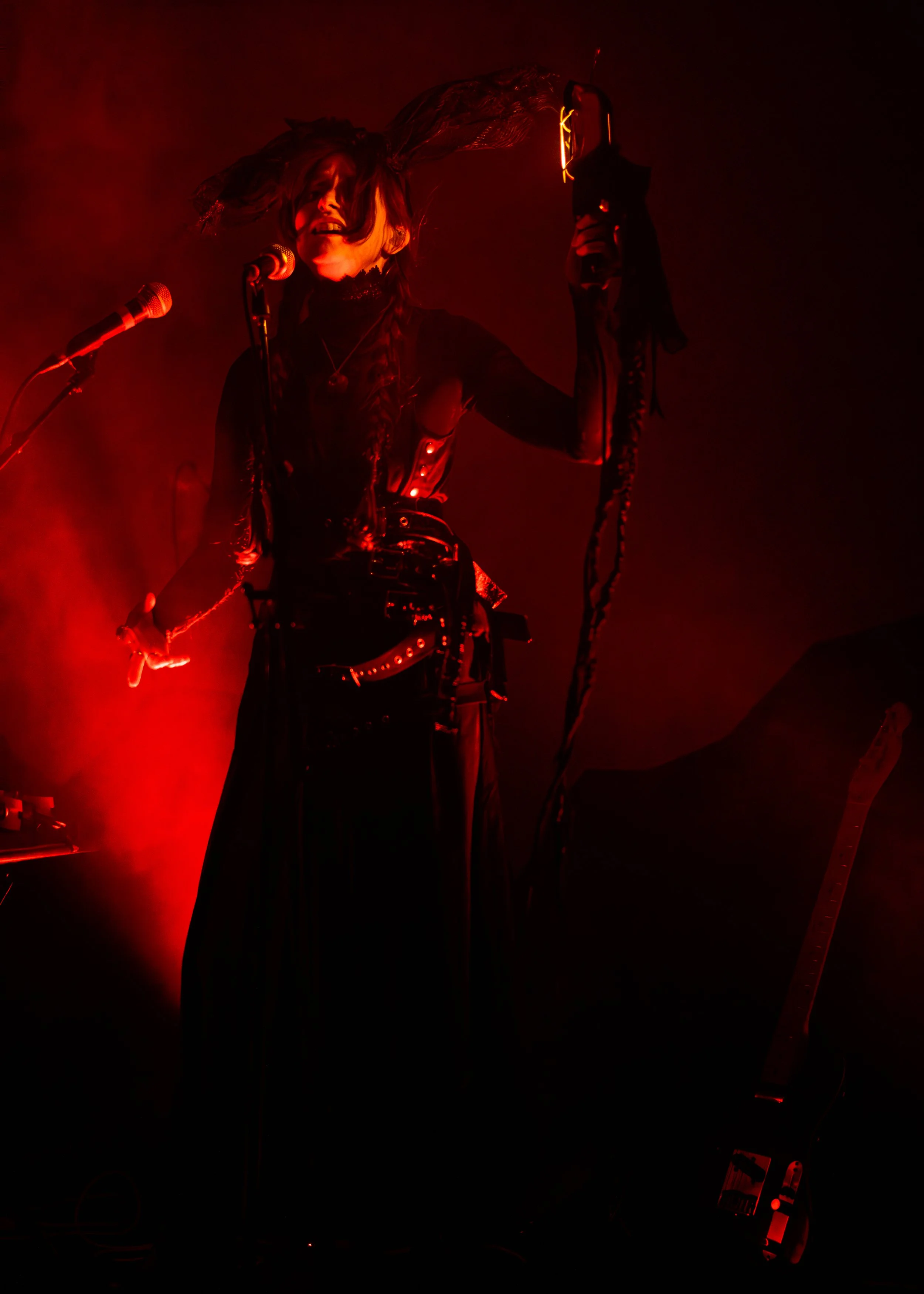 Penelope Trappes performing live at Firebug, Leicester, 26th April 2026. © Chris Tweed.