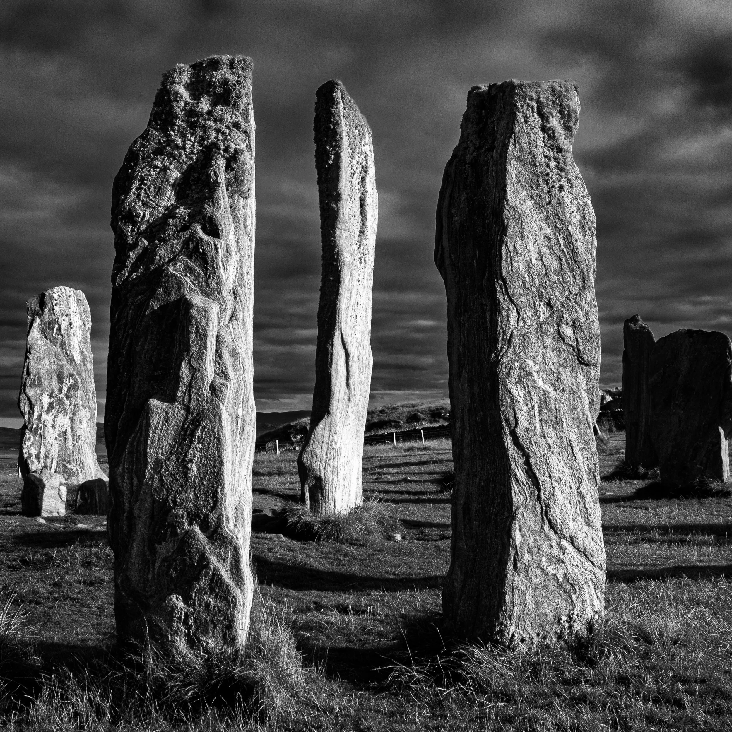 Standing stones at Callanish, Isle of Lewis, Scotland. 22nd August 2021. © Chris Tweed