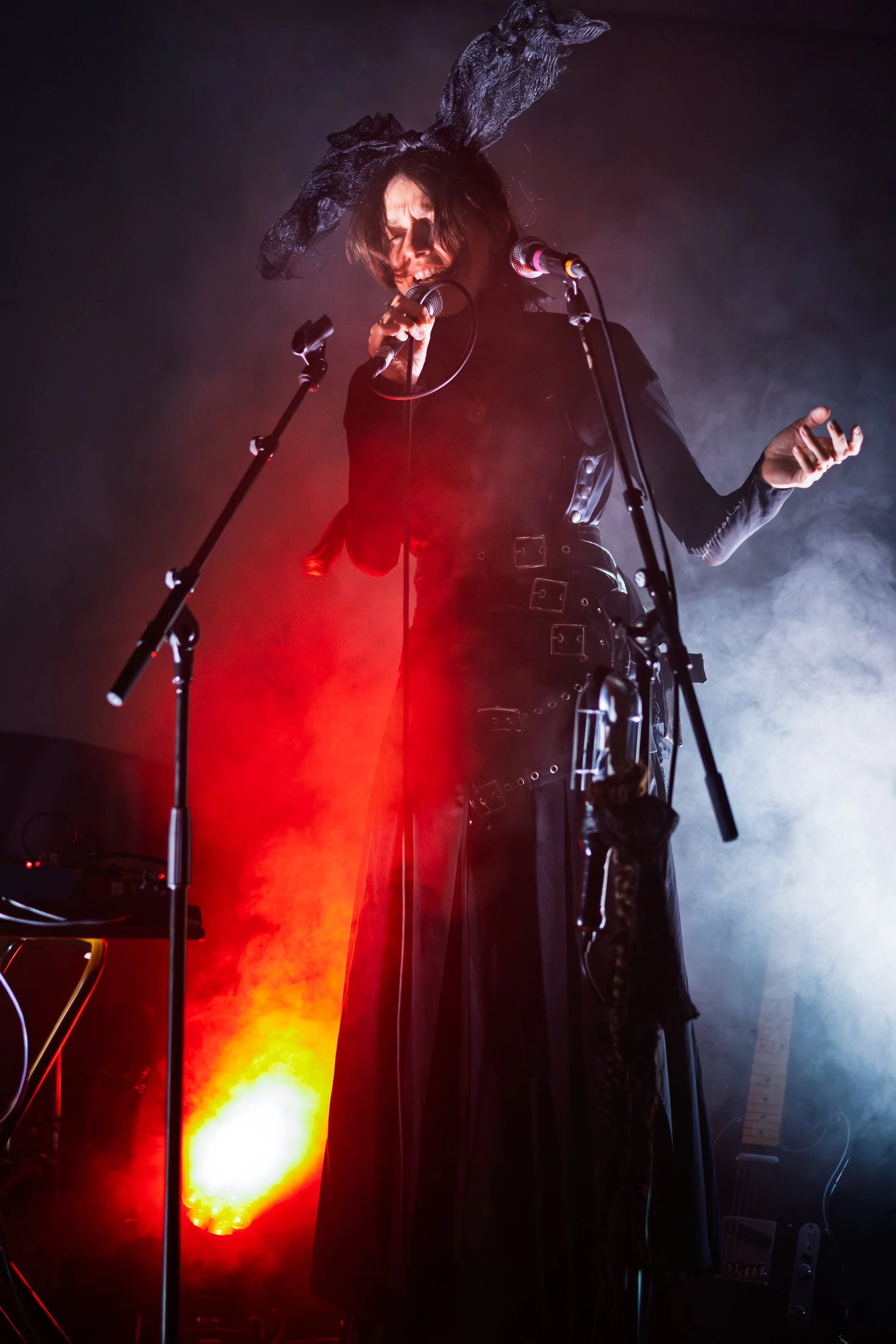 Penelope Trappes performing live at Firebug, Leicester, 26th April 2026. © Chris Tweed.