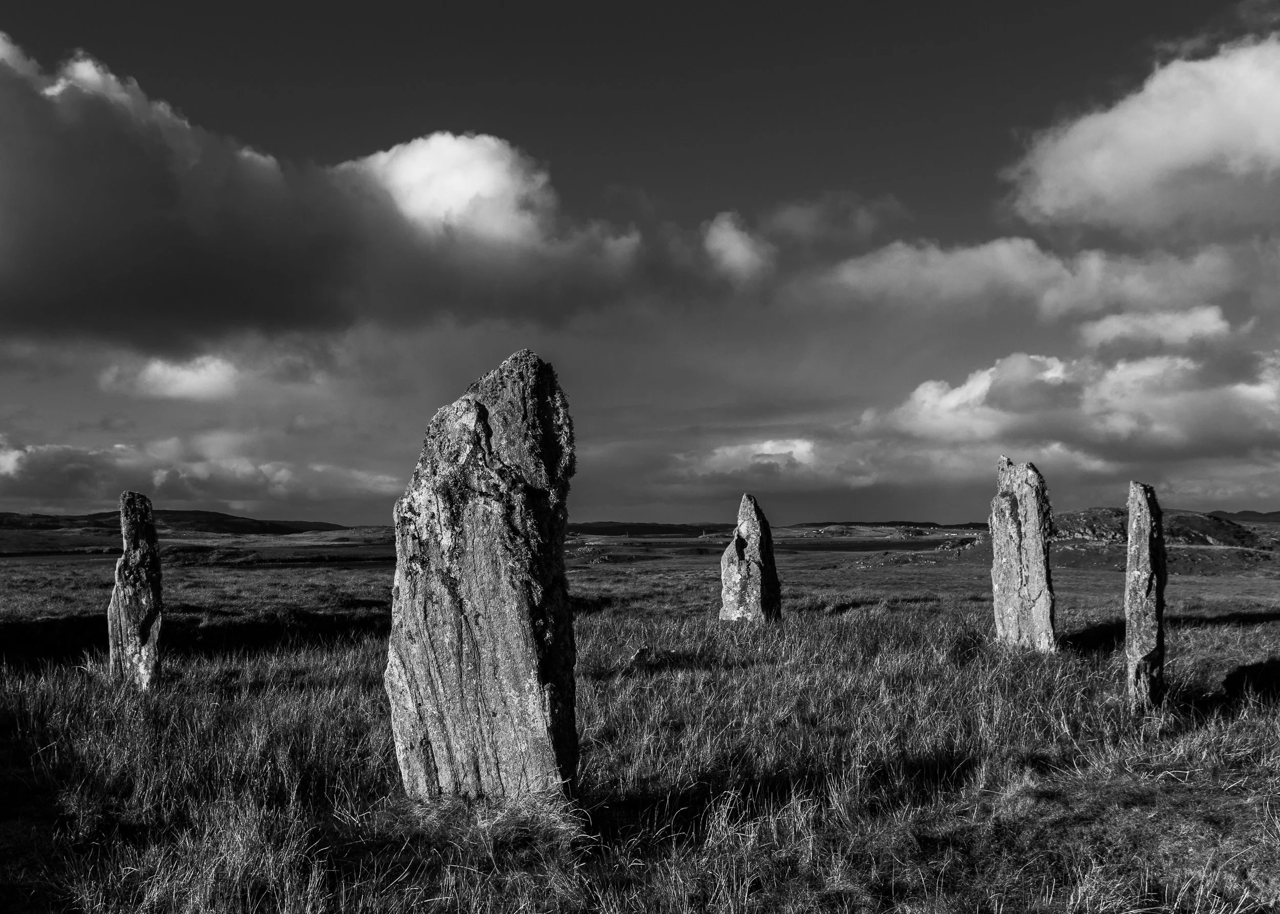 Callanish 4 Stone Circle, Isle of Lewis, Scotland. 3rd November 2021. © Chris Tweed