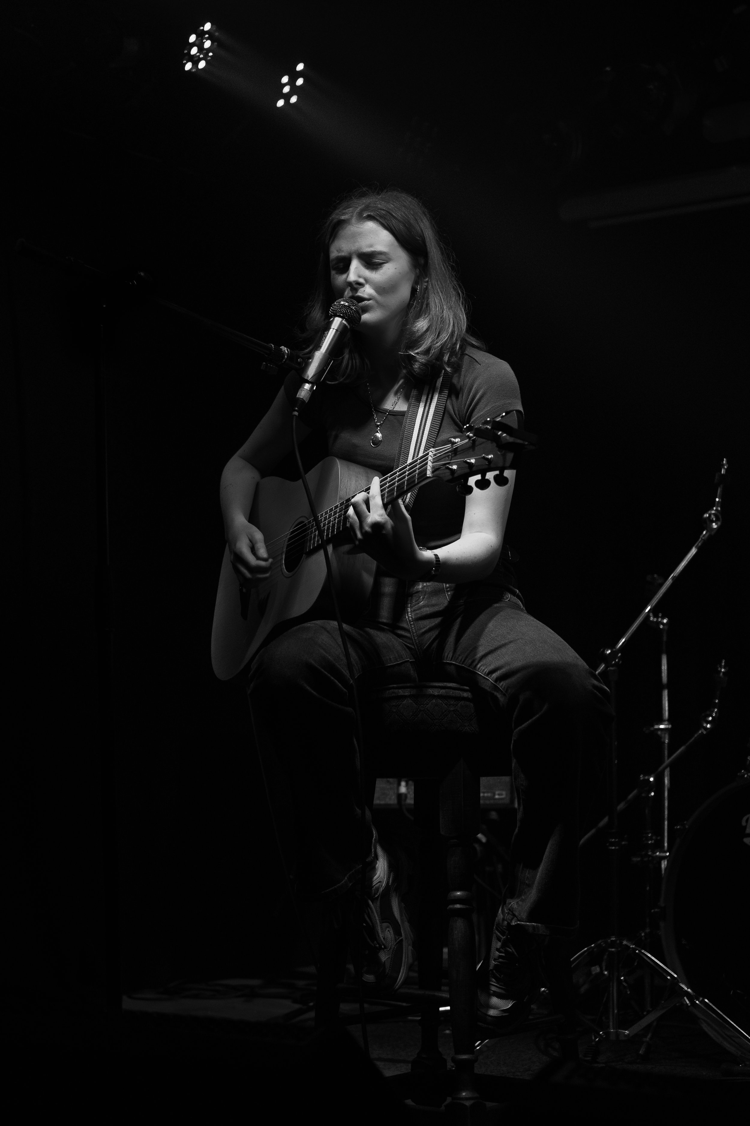 Ro Jordan performing at Soundhouse, Leicester. 24th March 2023. Fujifilm X-H1, XF35mm, 1/500, f2.5, ISO 1600. © Chris Tweed