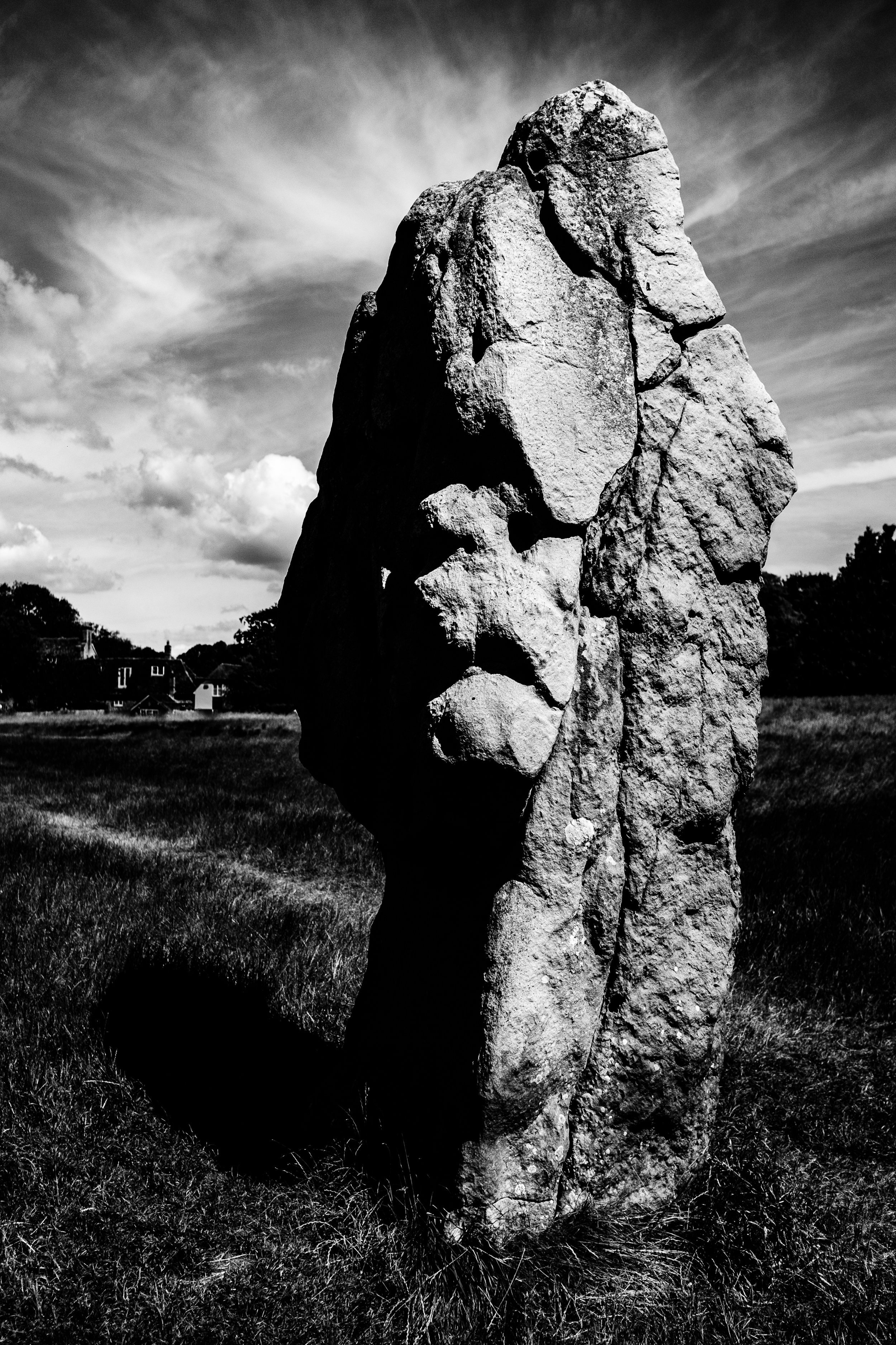 Megalith of the SW sector, Avebury, Wiltshire, England. 27th June 2015. © Chris Tweed