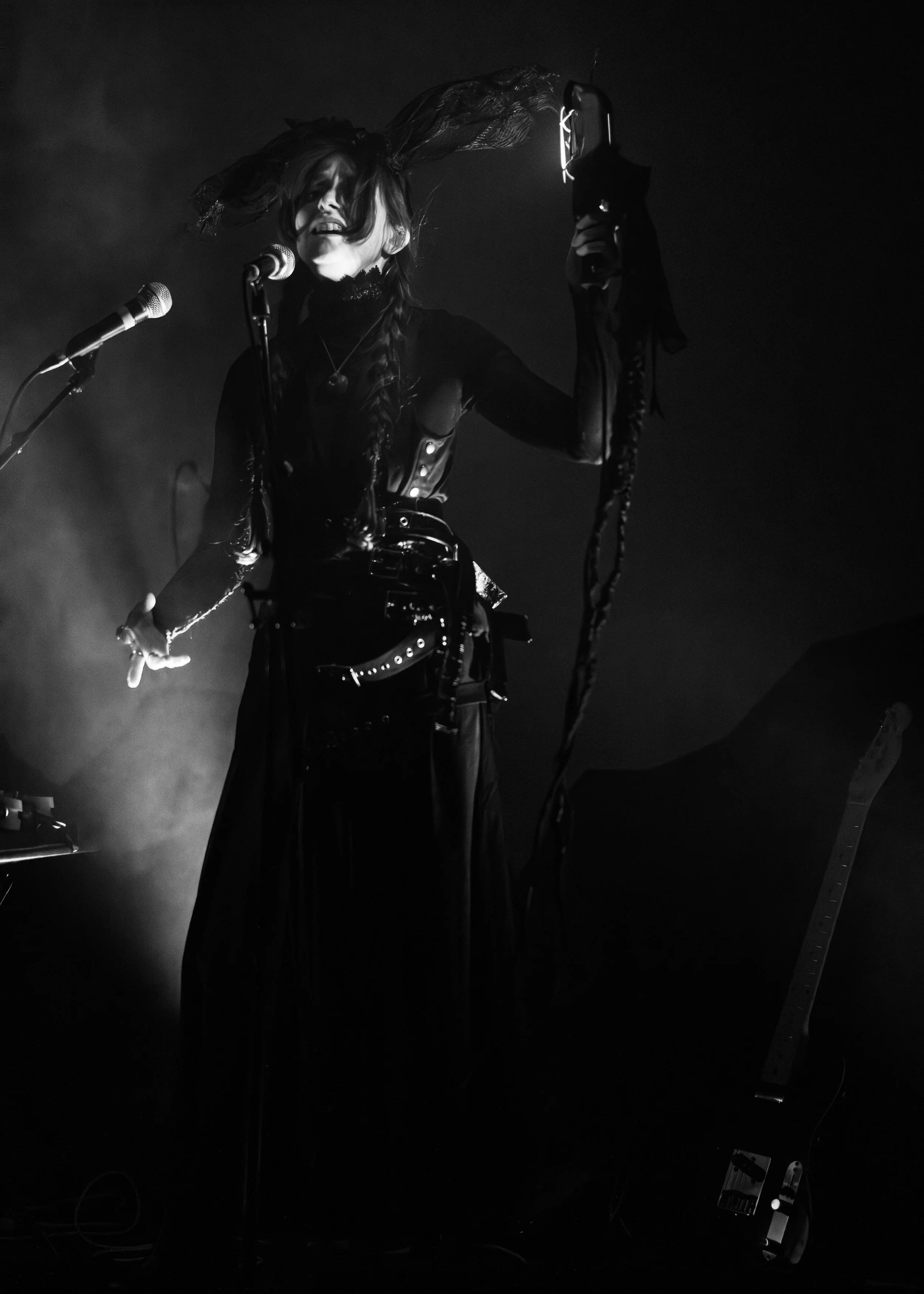 Penelope Trappes performing live at Firebug, Leicester, 26th April 2026. © Chris Tweed.