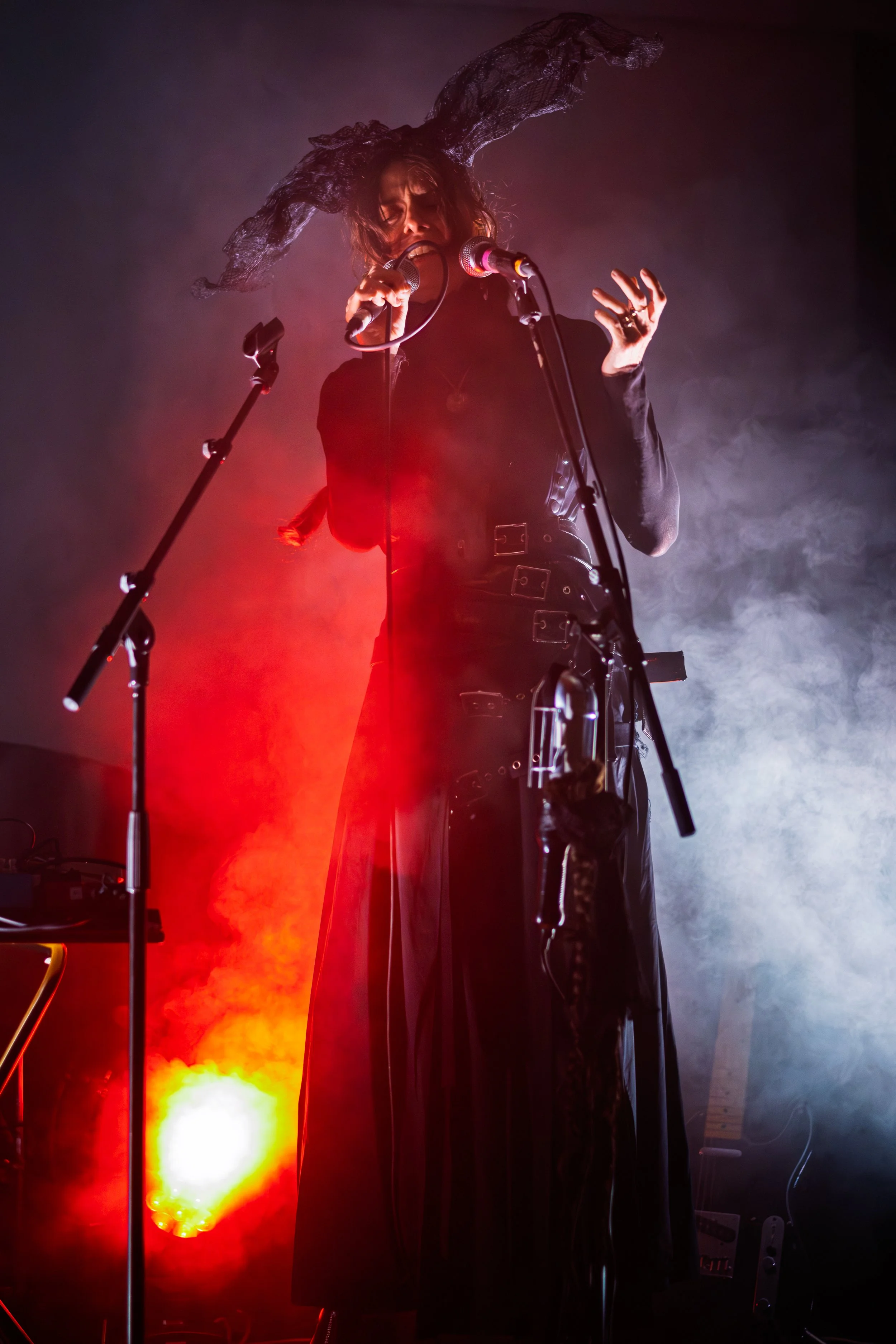 Penelope Trappes performing live at Firebug, Leicester, 26th April 2026. © Chris Tweed.