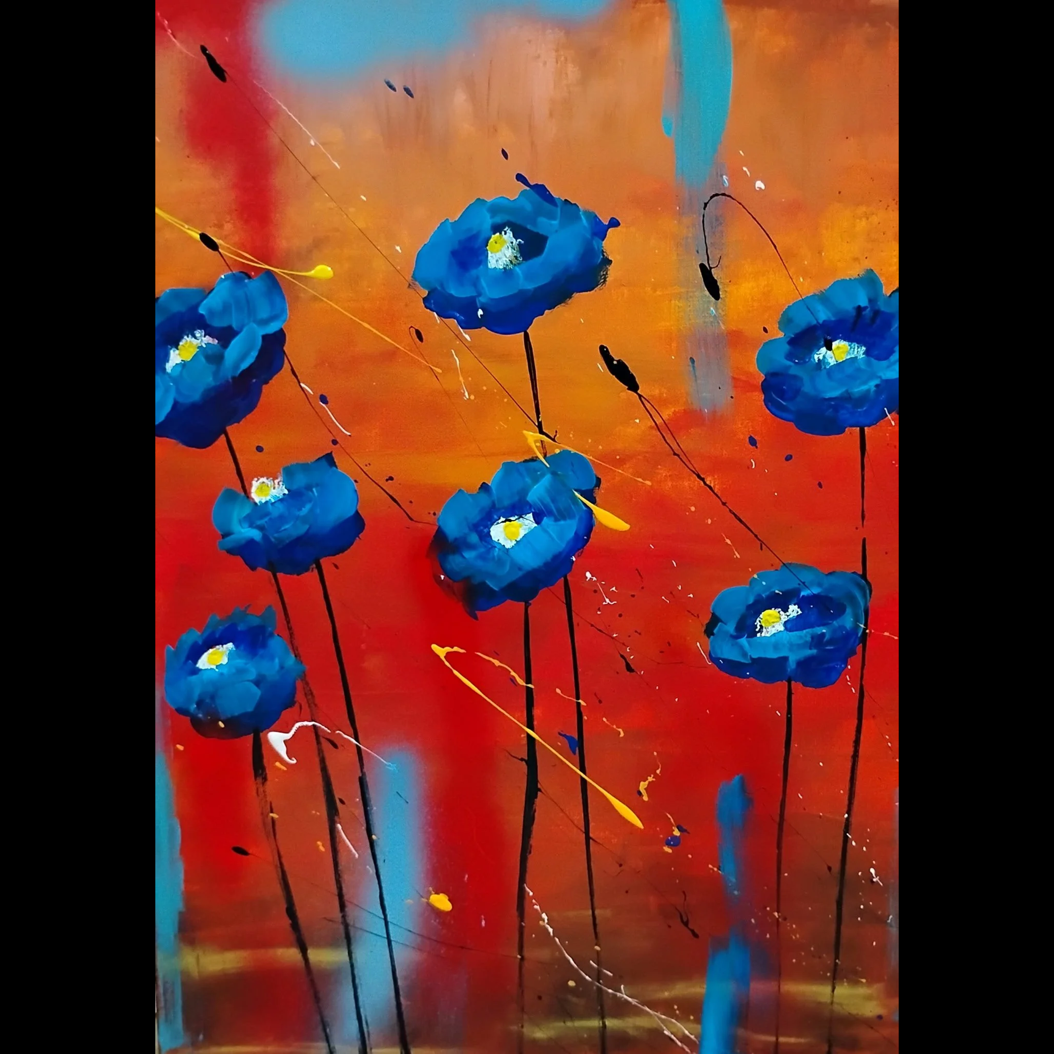 Poppy Series #10 (SOLD)
