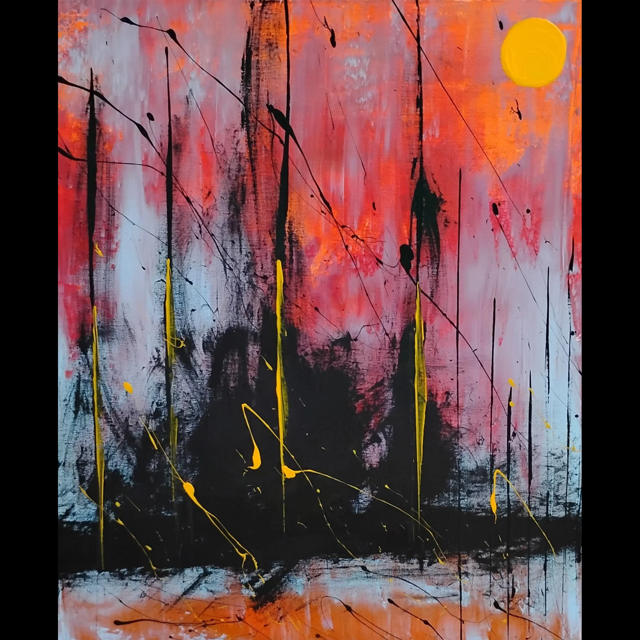 Silhouettes At Sunrise