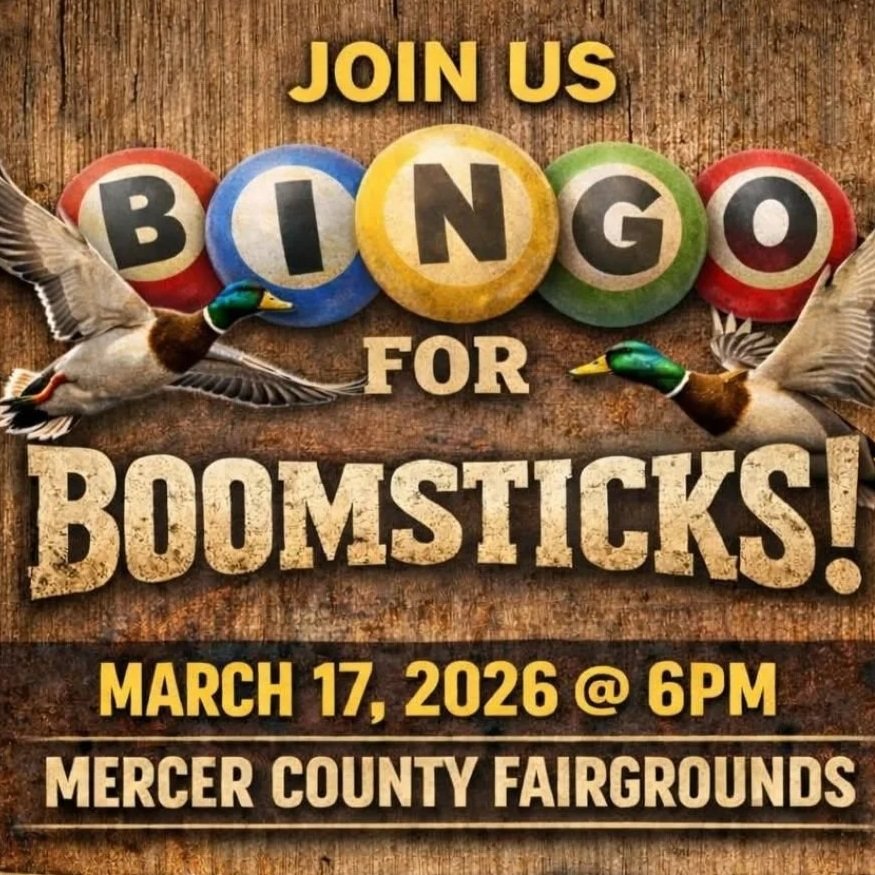 Bingo for Boomsticks Duck Unlimited