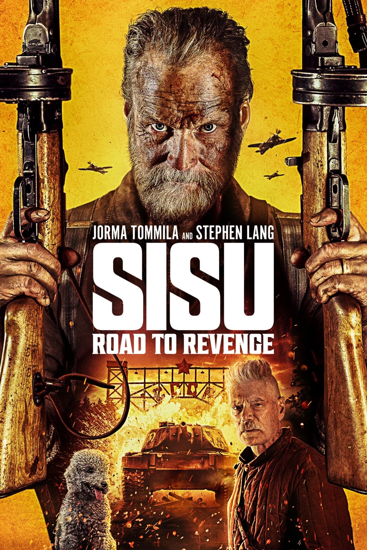 Silbermann Media Group podcast advertising campaign for Sony Pictures film Sisu Road to Revenge.