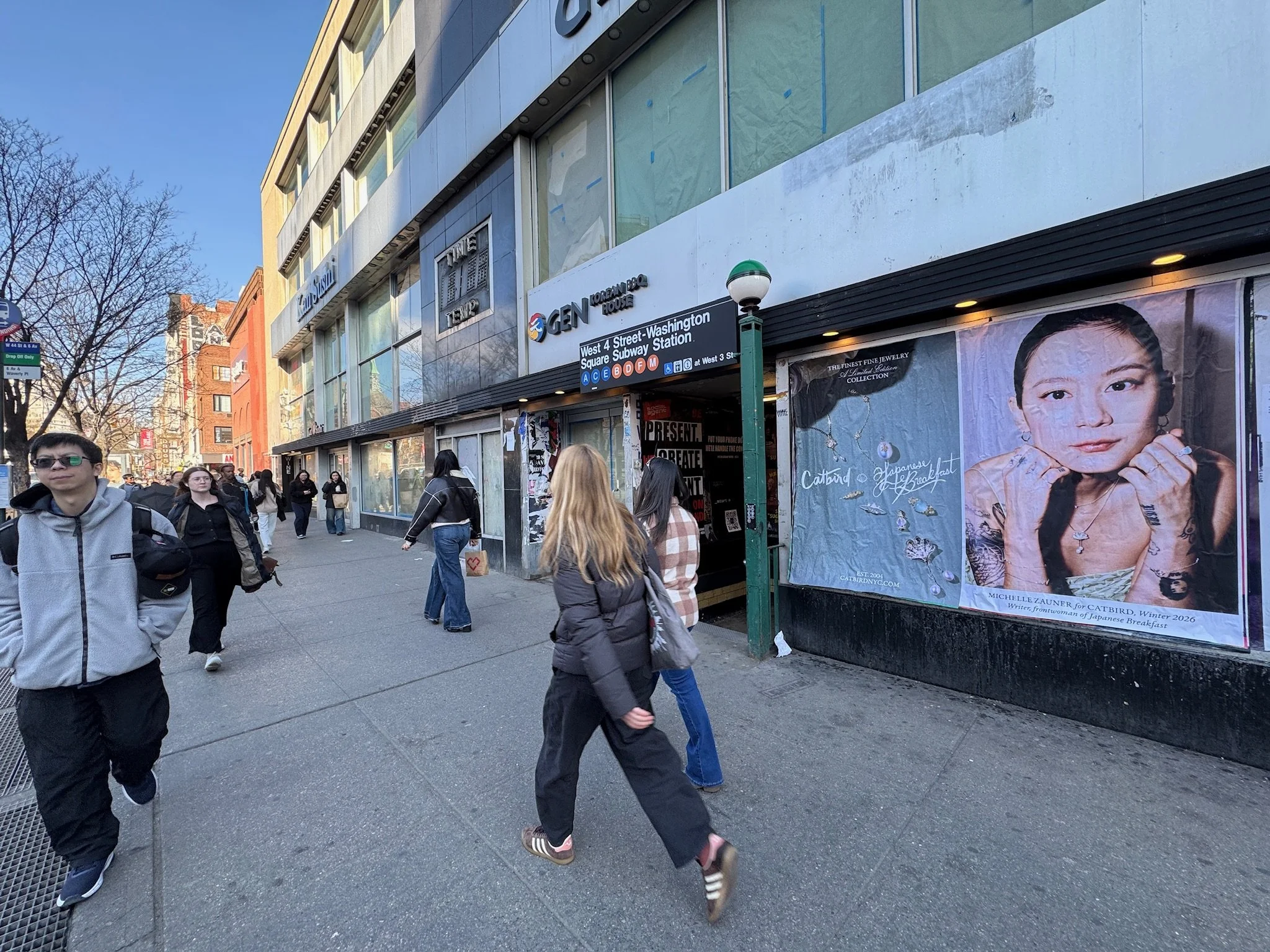 W 4th St & Washington Square · 340 6th Ave