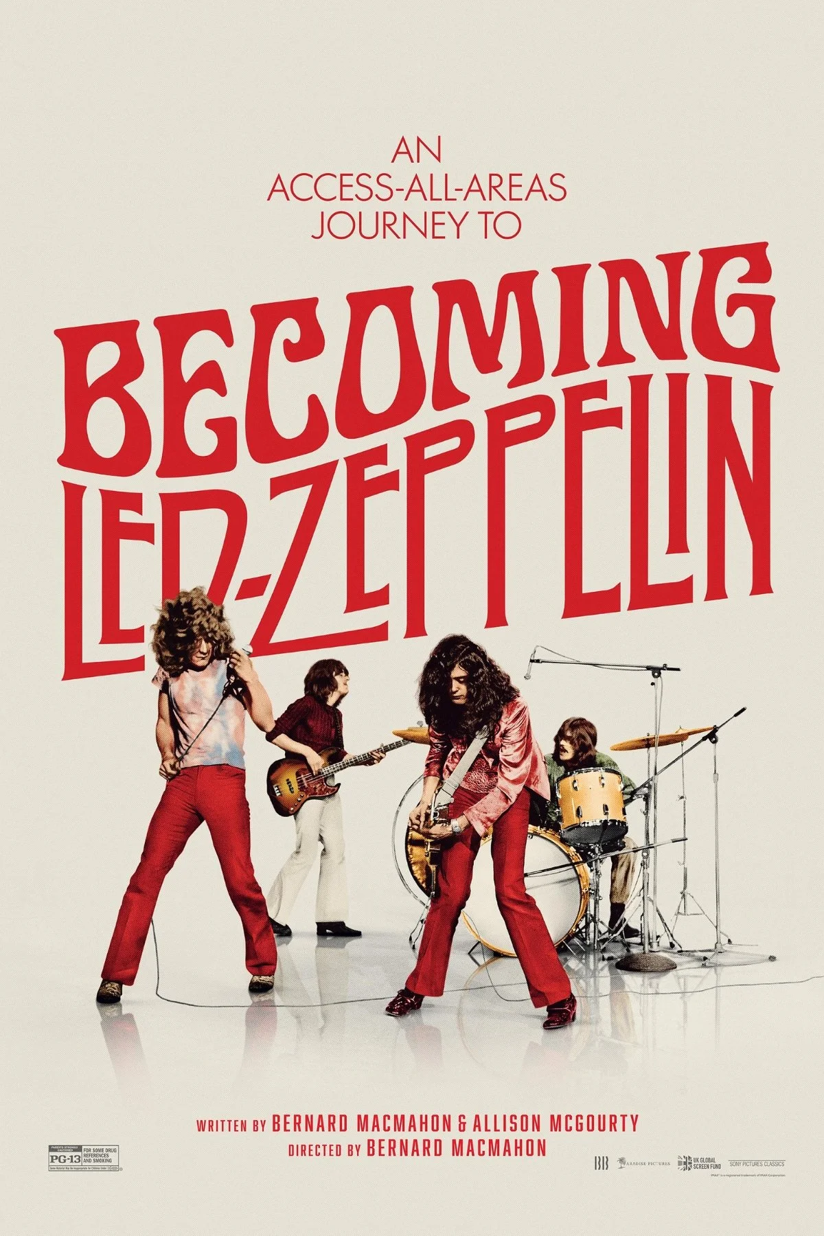 Silbermann Media Group podcast advertising campaign for Sony Pictures film Becoming Led Zeppelin.