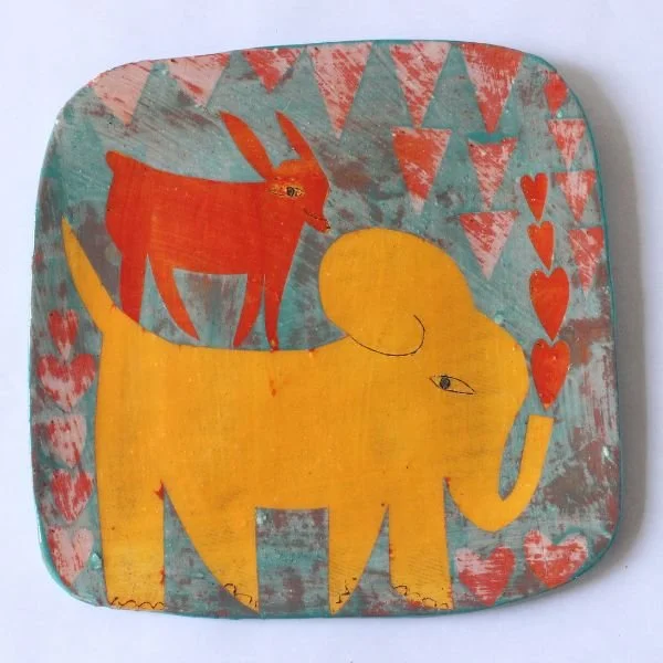 Elephant and Rabbit find love