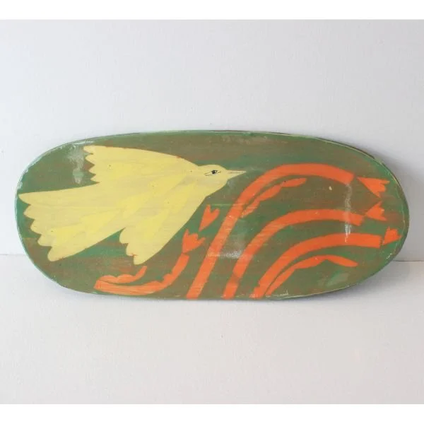 Bird Platter, green