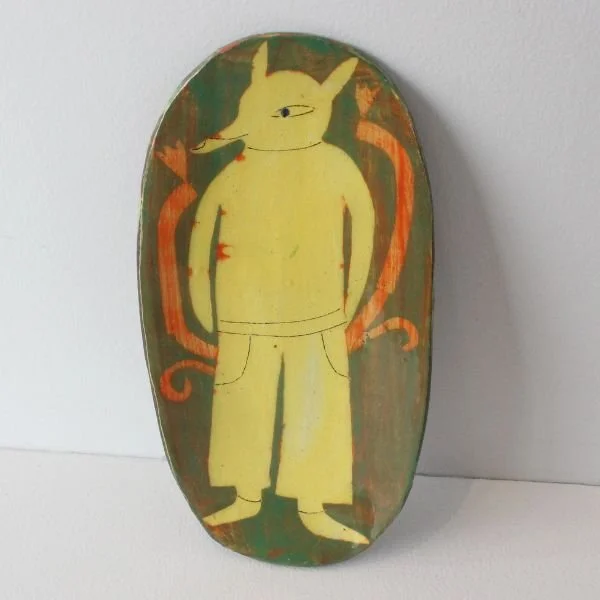 Fox, with pockets filled with love dish