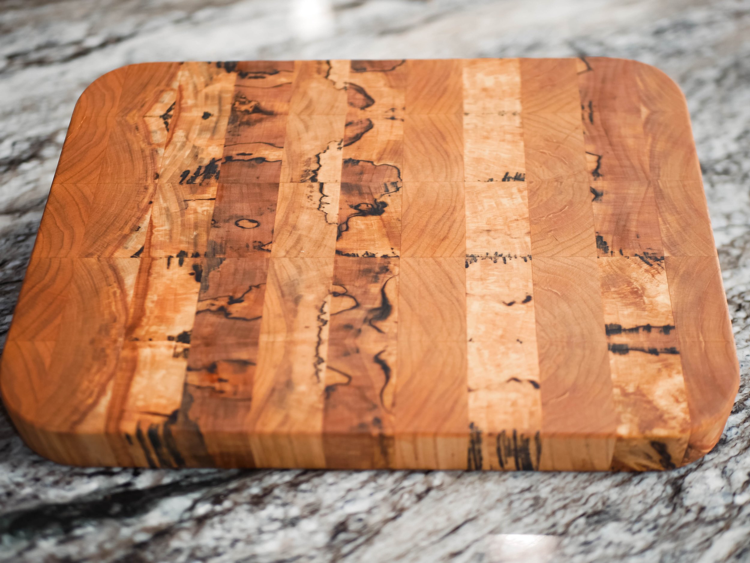 Silver maple cutting board