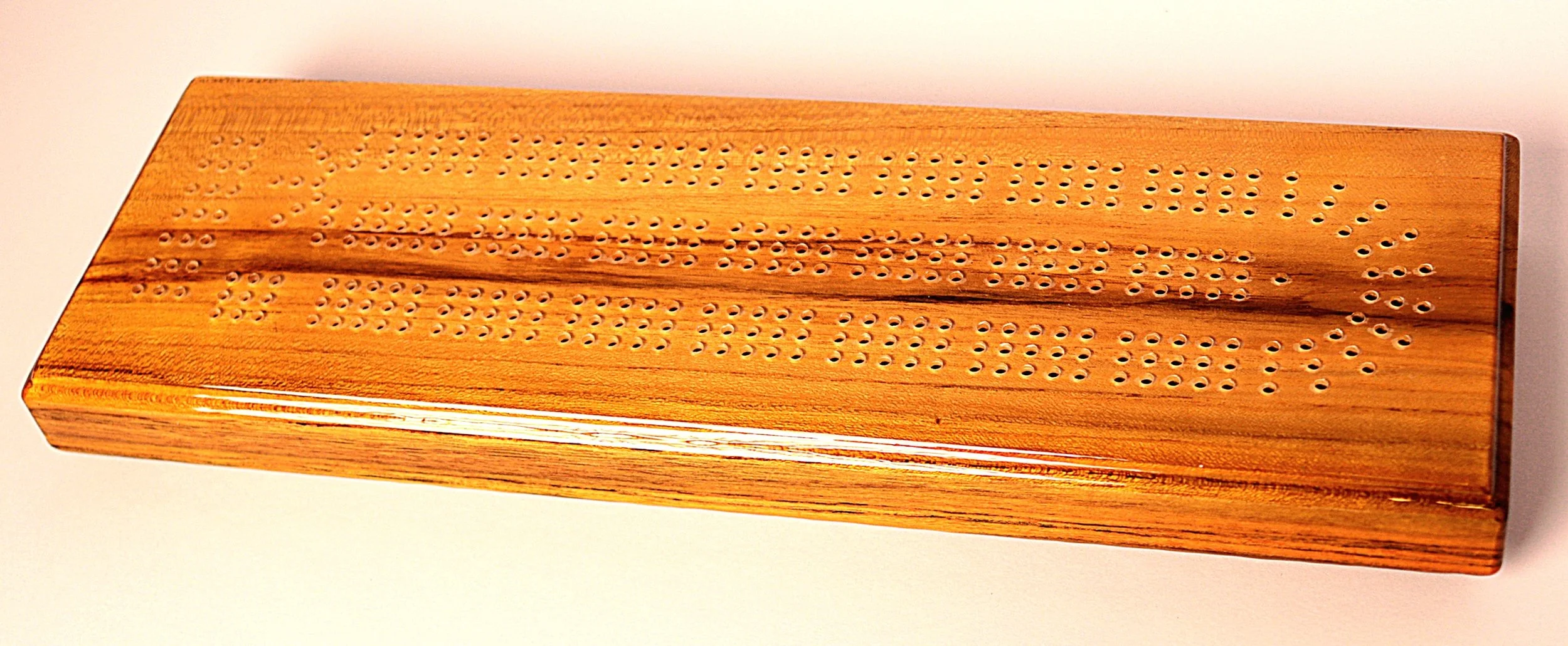 Cribbage Board silver maple