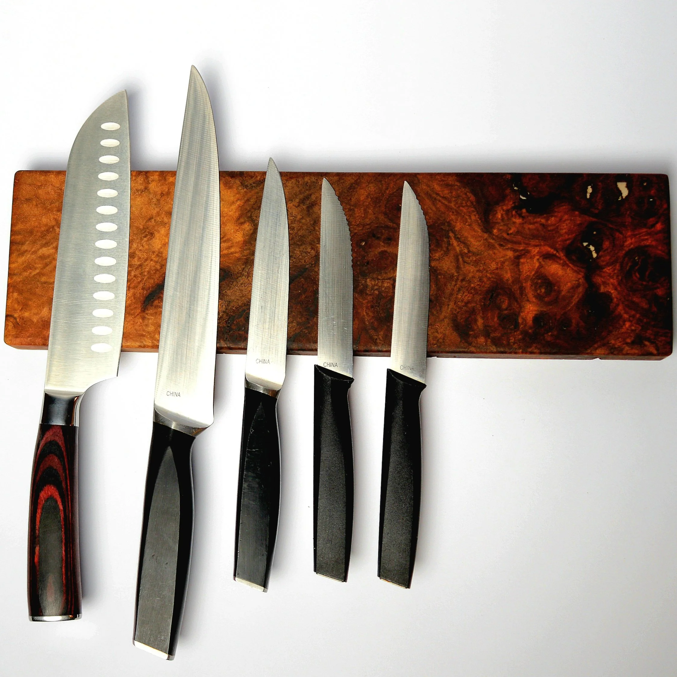 Knife Holder walnut 14"