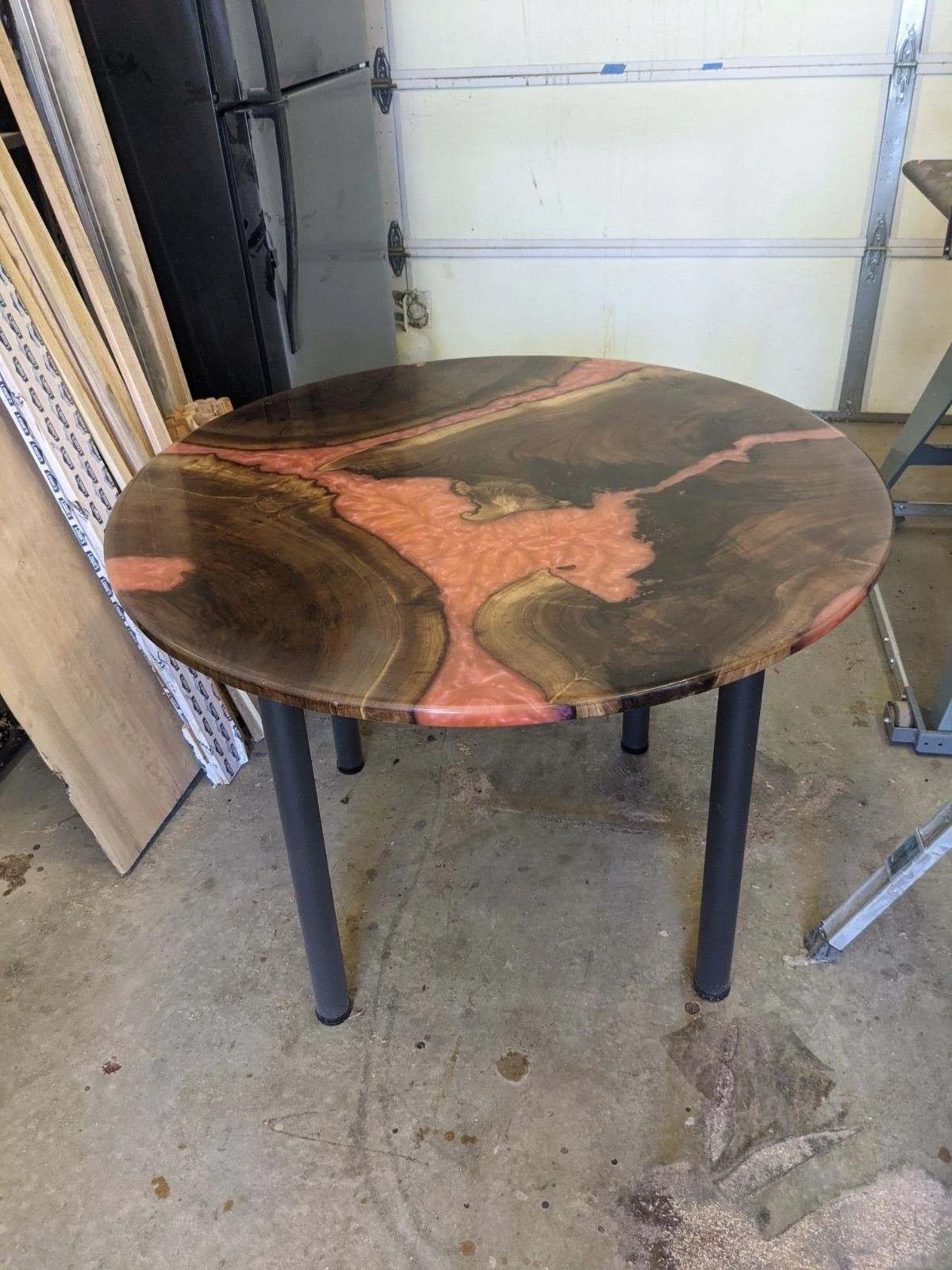 Walnut Game Table.JPG