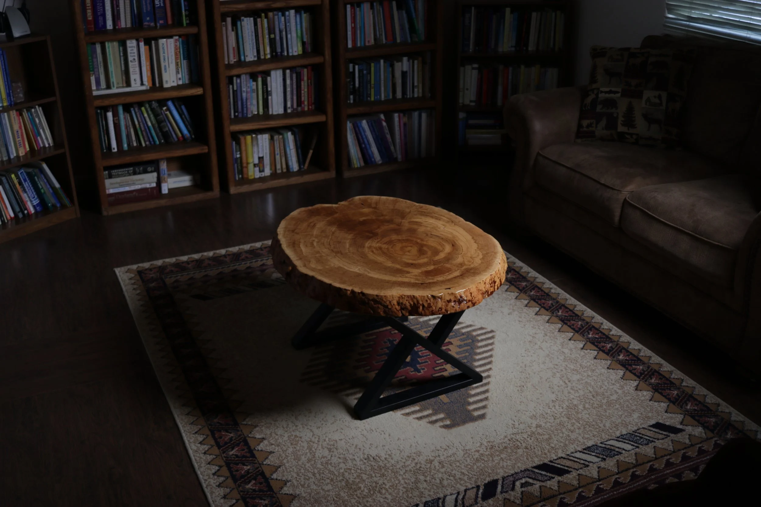 Custom Oak Cookie Table