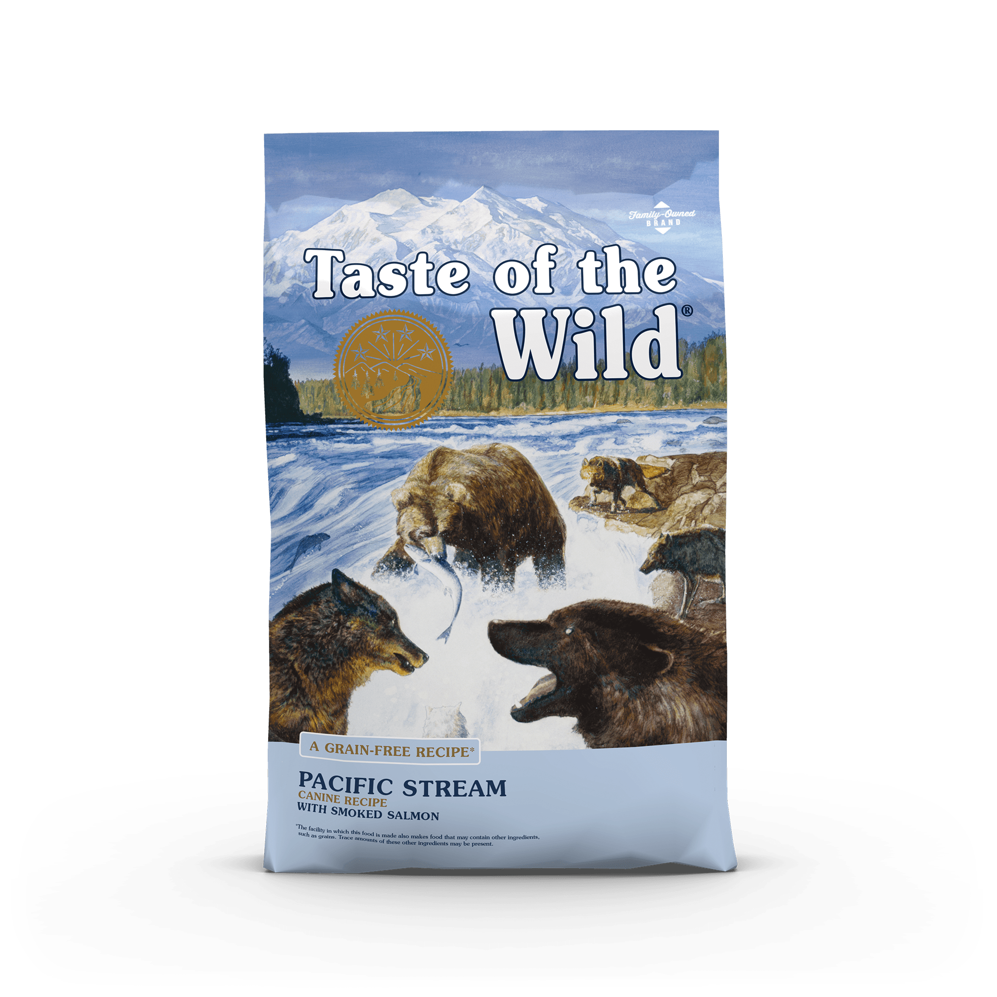 Taste of the wild  : Pacific Stream Canine Recipe with Smoke-Flavored Salmon