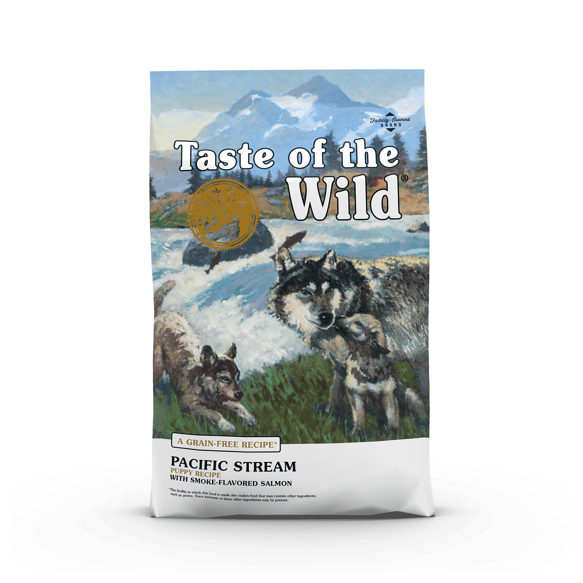 Taste Of The Wild : Pacific Stream Puppy Recipe with Smoke-Flavored Salmon