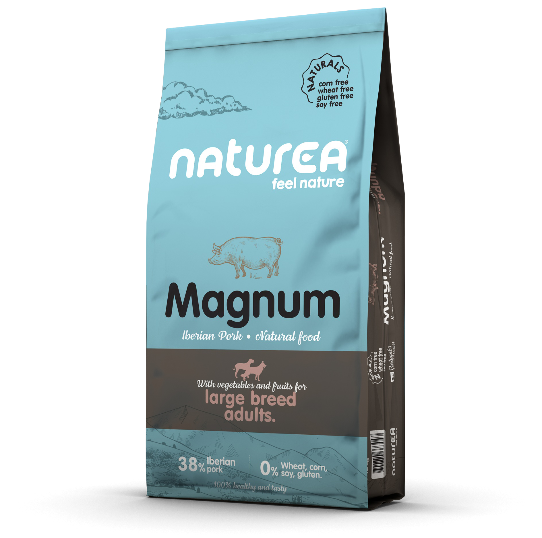 Magnum Iberian Pork 52% Animal ingredients Puppies and adult dogs, all breeds