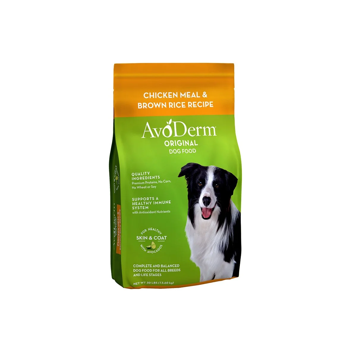 อาหารสุนัข Avoderm สูตร ORIGINAL CHICKEN MEAL & BROWN RICE FORMULA