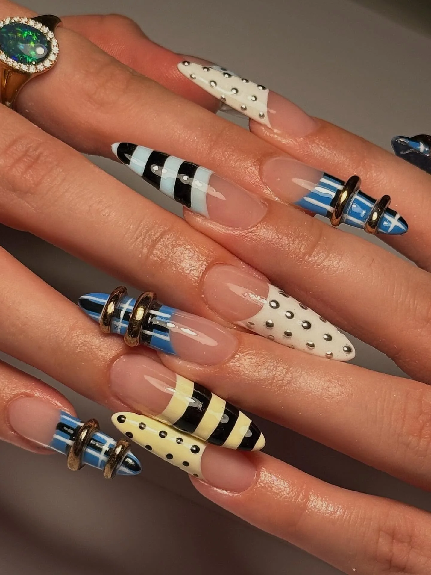 Always jealous of mine clients nails 😍😭 these were fire 🔥