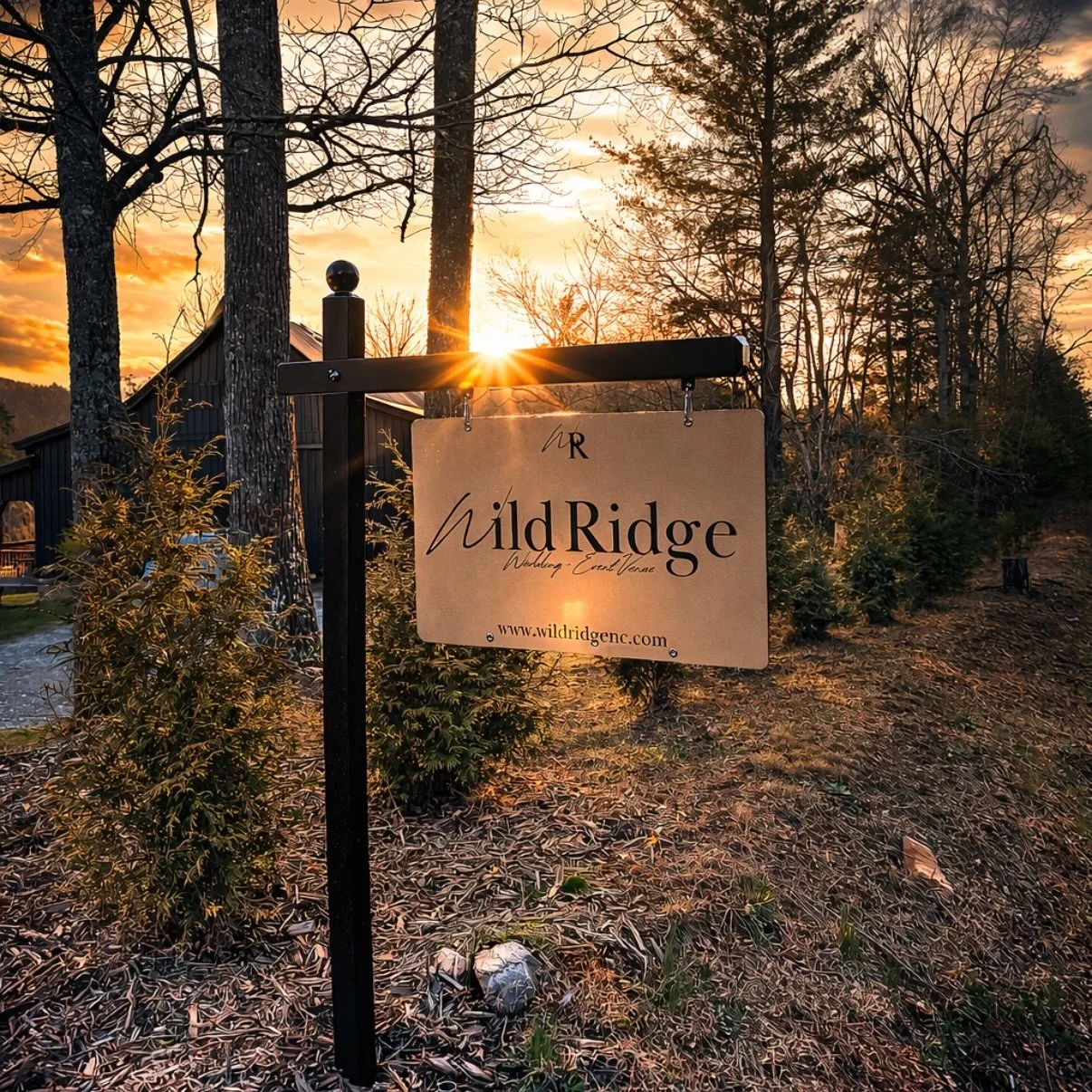 Does a sign make us official? 

We are so excited to kick off another wonderful weekend of events! It&rsquo;s time to book a tour! DM us or email hello@wildridgenc.com
.
.
#ncweddingvenues #ncweddings #weddingvenue #blueridgeparkway #ncevents