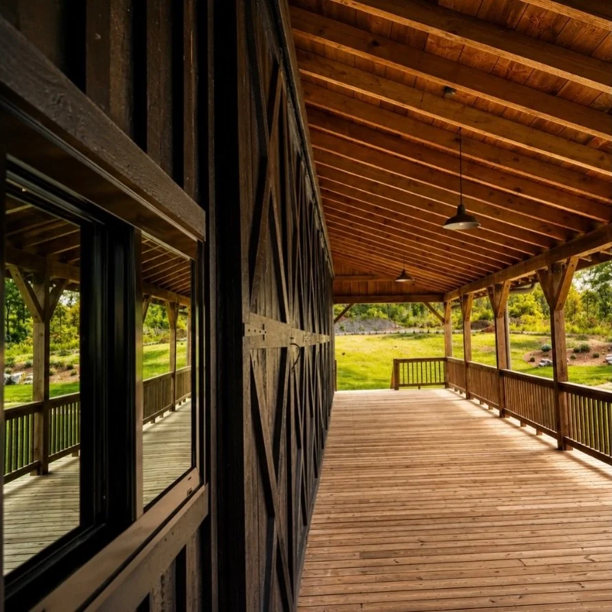 Cocktail Hour? 

We have a place for that! 

Being a wedding planner for 10 years, we know the importance of keeping the reception space &ldquo;hidden&rdquo; until it&rsquo;s time for the unveiling! 

Your guest can mingle on the deck with a service 