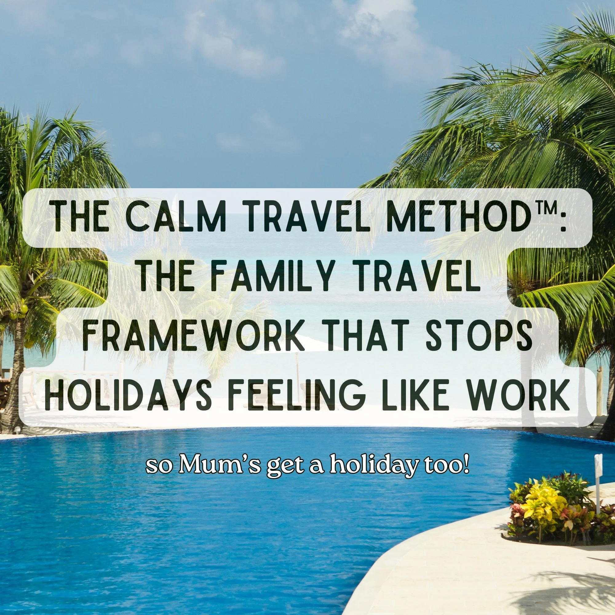 ✨Family holidays are supposed to feel exciting. Restful. Memory-making. But for many mums, travel becomes invisible project management in another location. You&rsquo;re researching accommodation at midnight. Comparing flight times while packing lunch