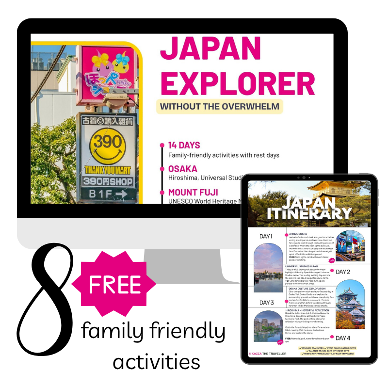 14 day Japan Itinerary - kid approved!