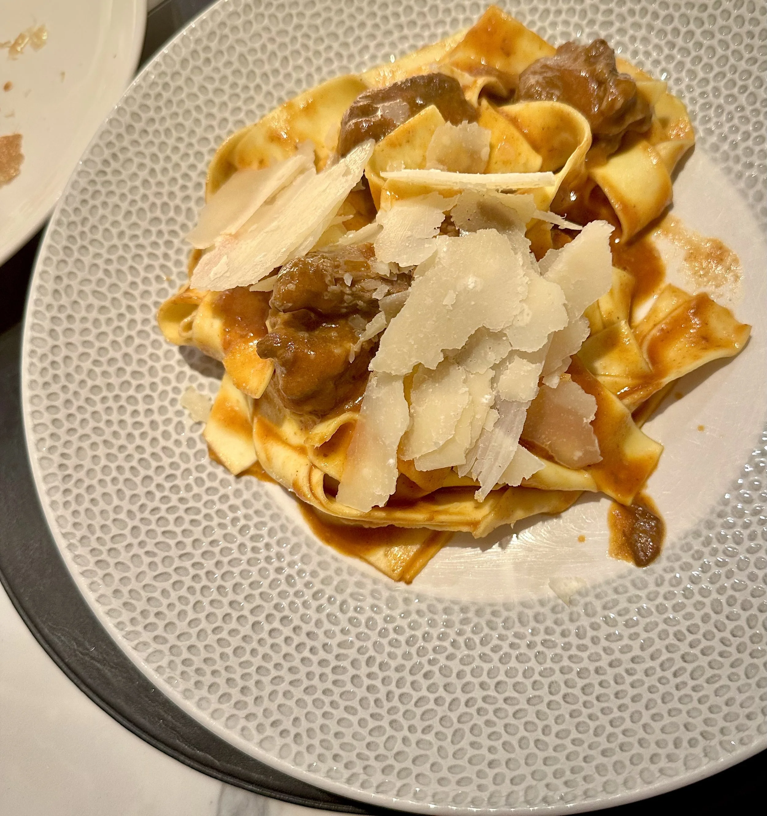 Freah pasta ragu at the Pasta Evangelist 