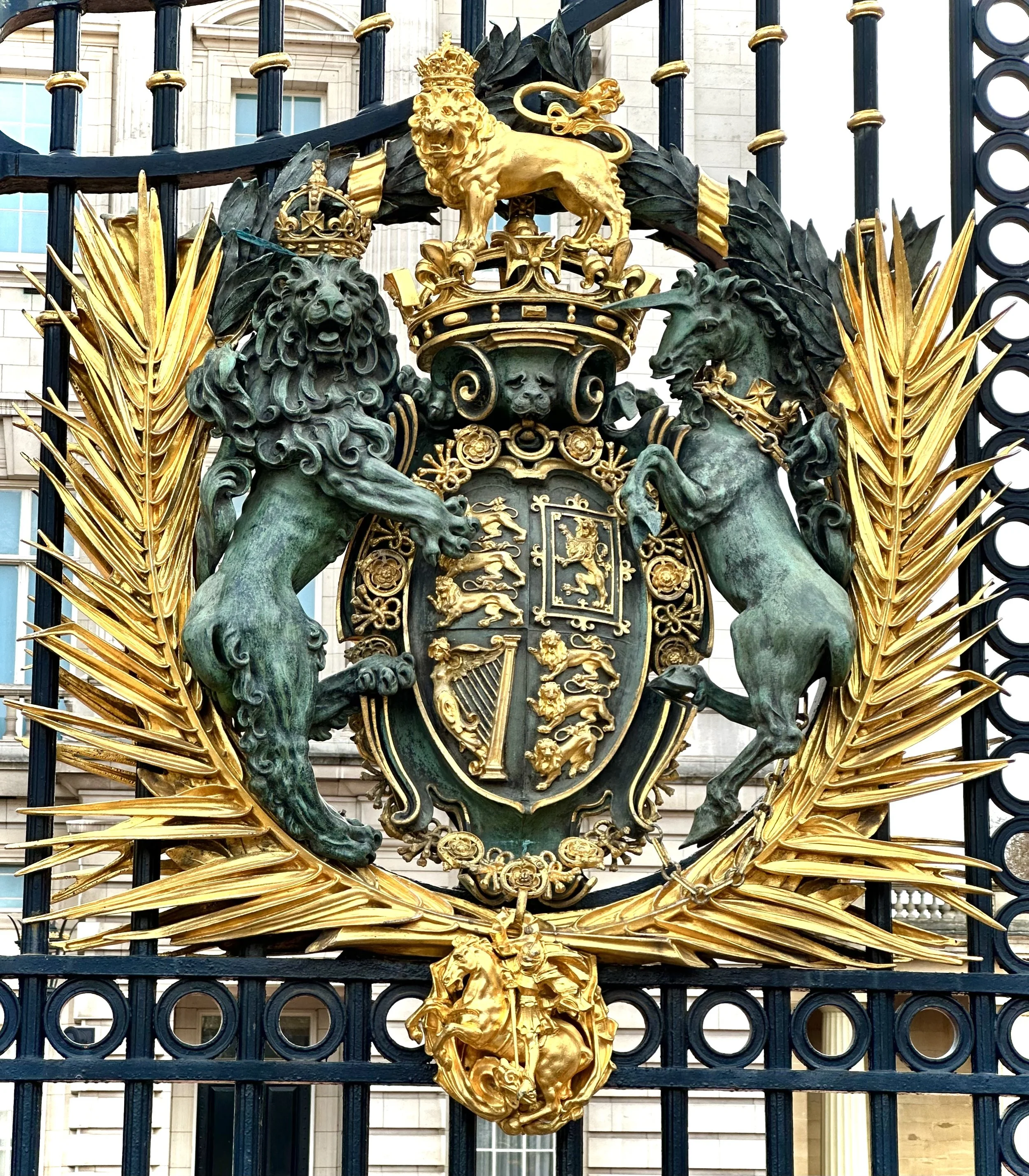 The detail of the gate is gorgeous