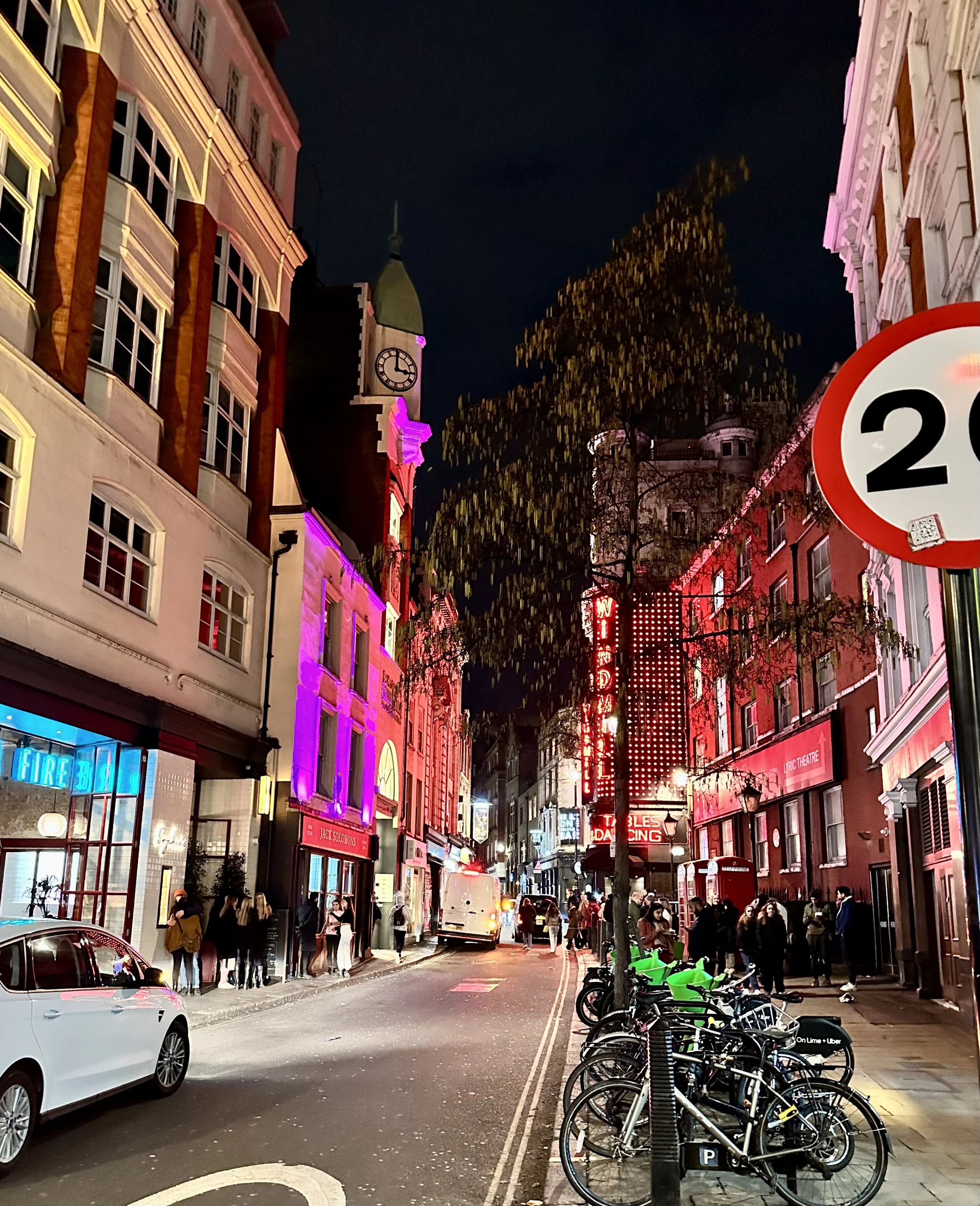 Night life in London