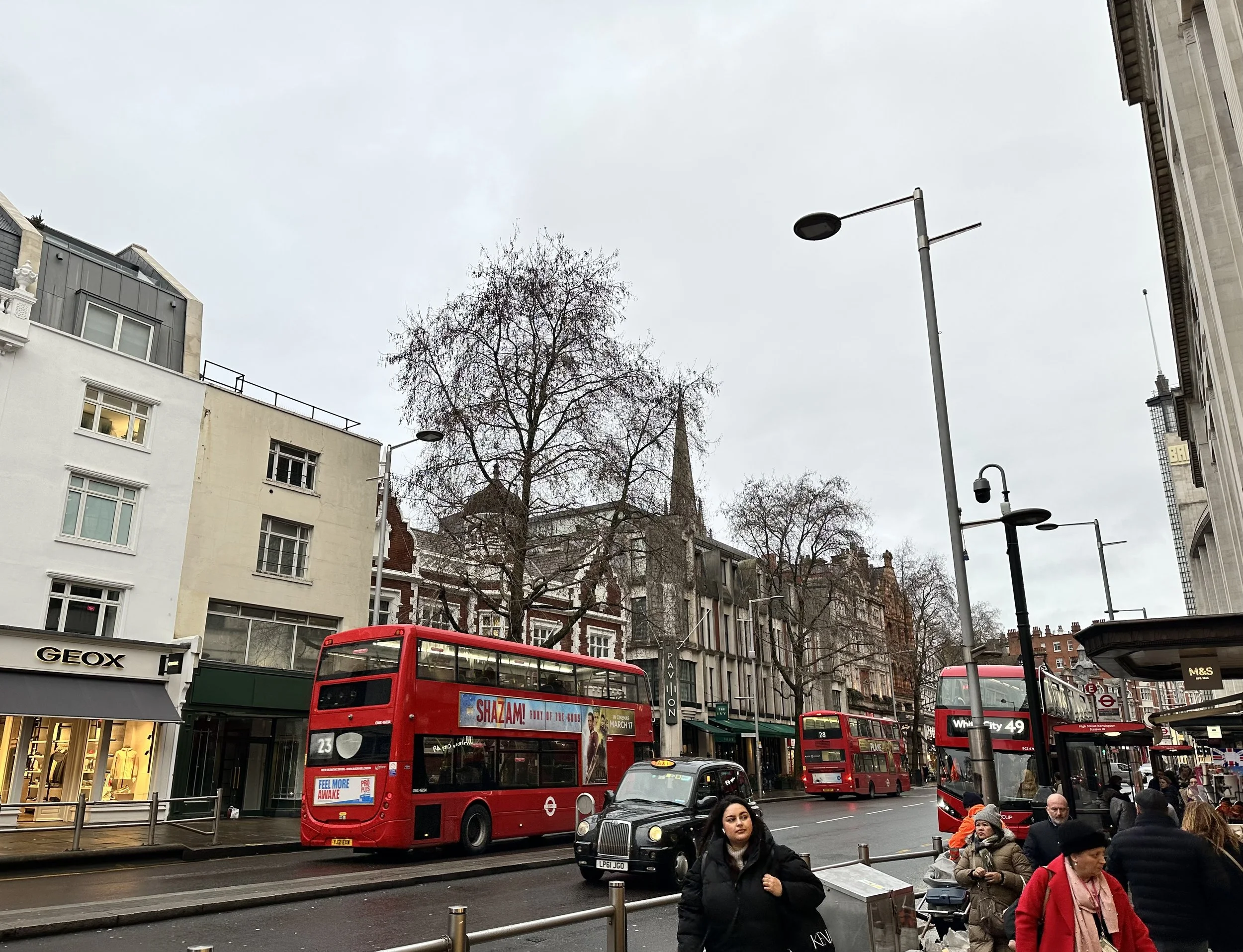 What is more London than the red double decker buses? 