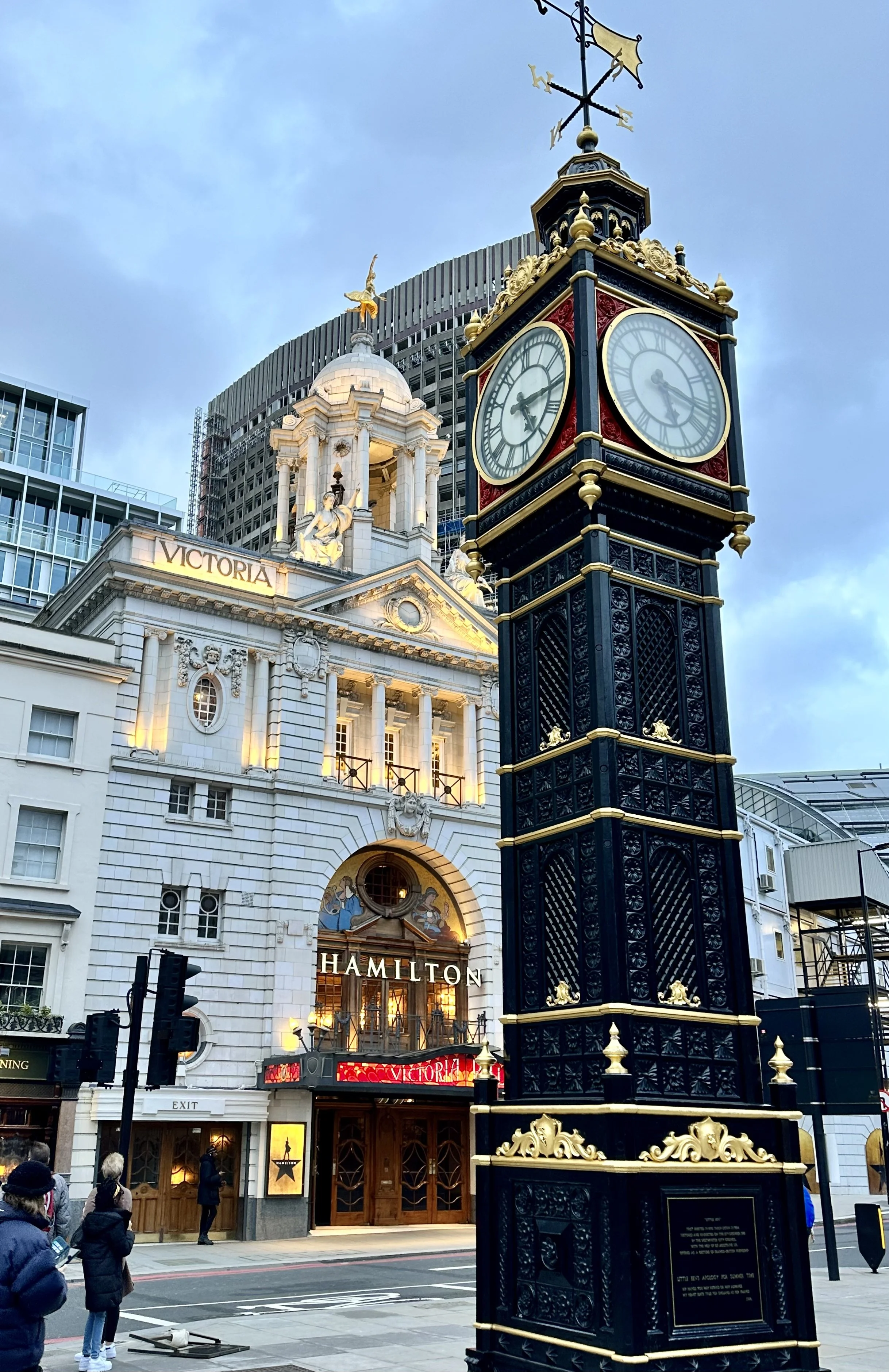 Had to finish off my trip with an impromptu West End musical - Hamilton 