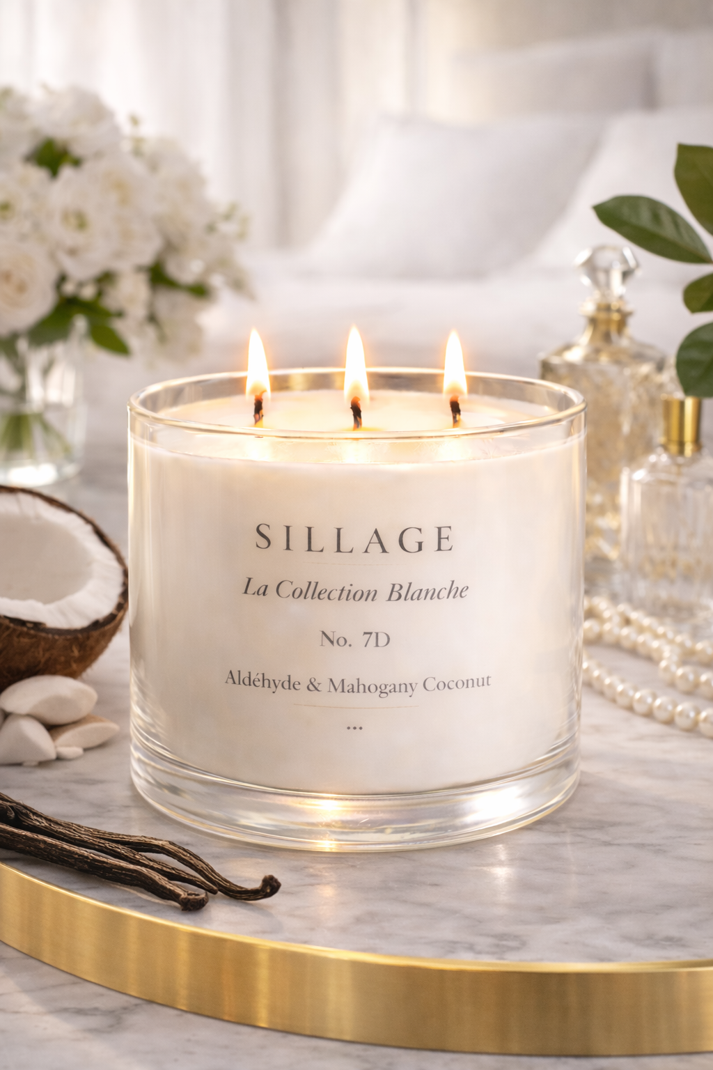 Sillage No. 7D - Aldéhyde & Mahogany coconut